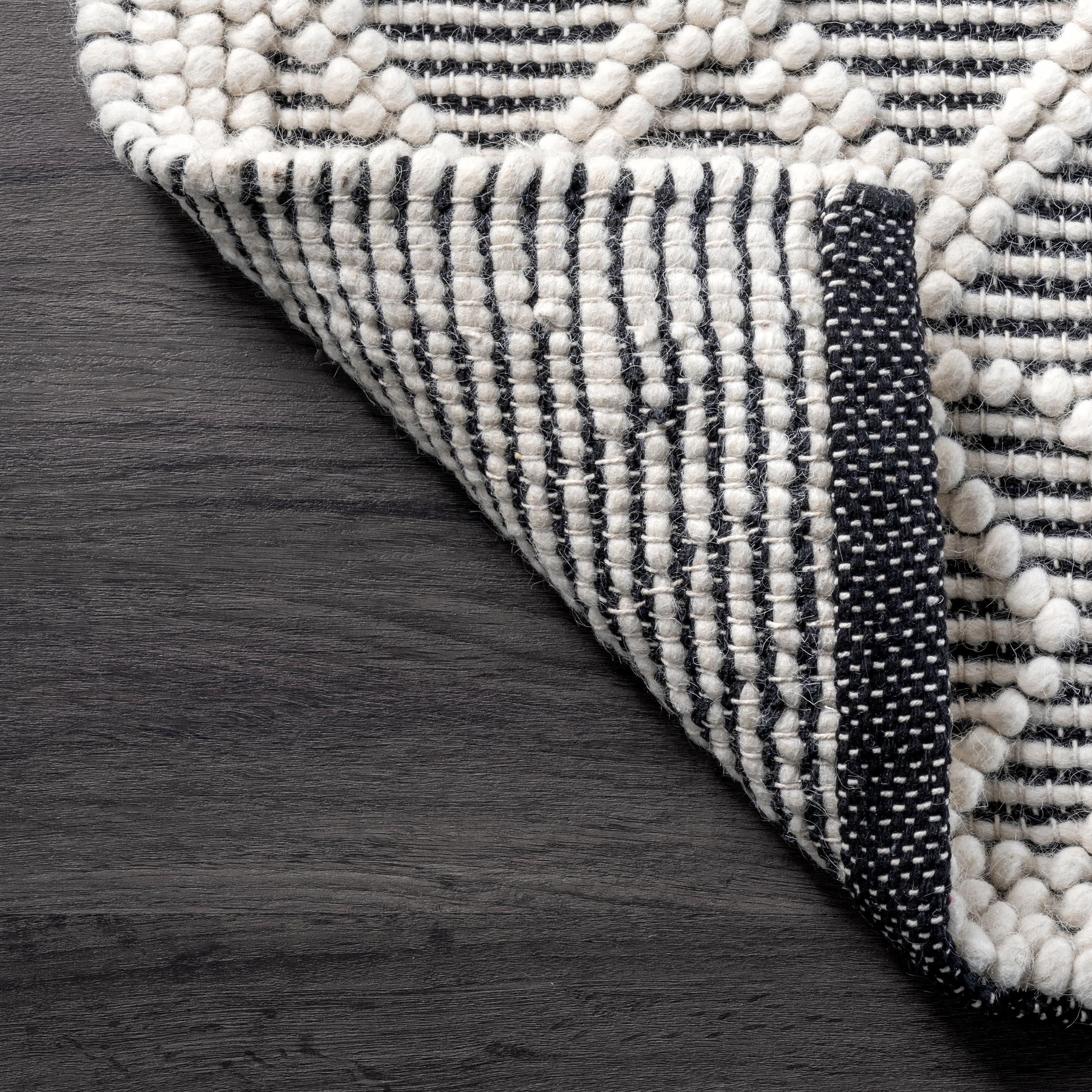 Nuloom Contemporary Trellis Natti Indoor Area Rug, Round 8', Gray