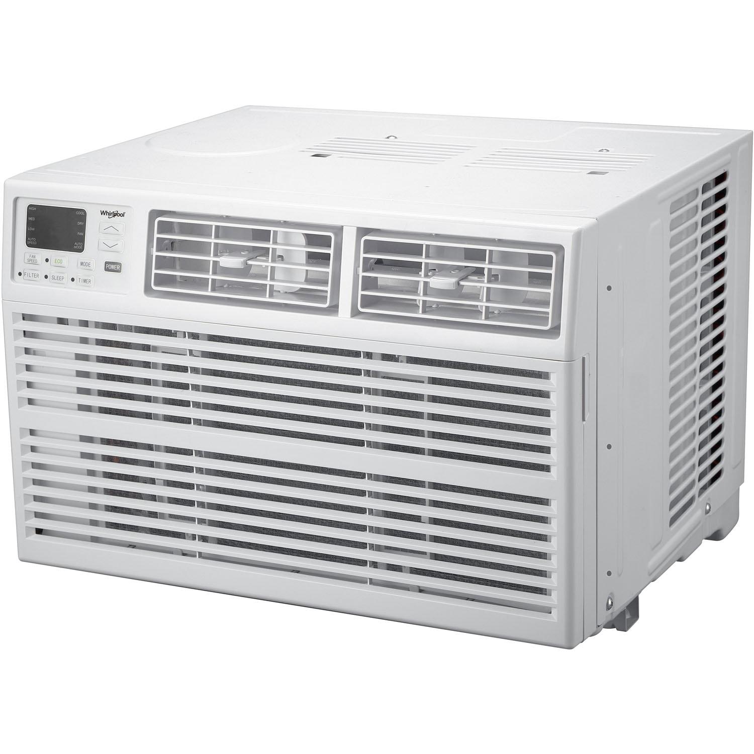 Whirlpool 24,000 BTU 230V Window-Mounted Air Conditioner with Remote Control