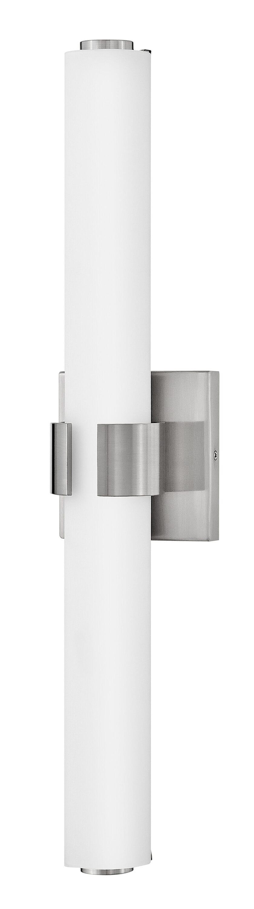 Hinkley Aiden Integrated LED Bath Vanity Bar w/ Etched White Glass