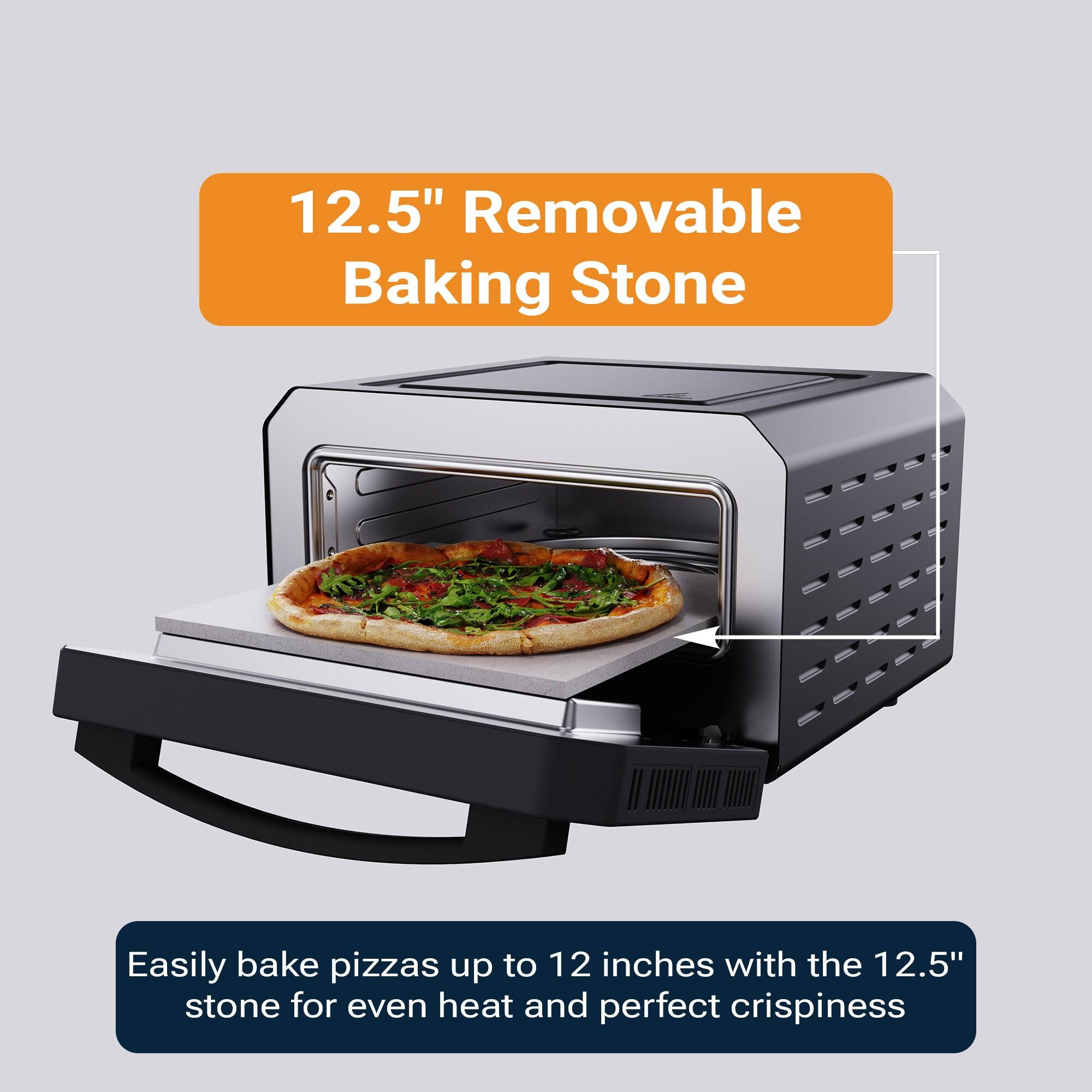 Equator Advanced Appliances Equator ELECTRIC PIZZA OVEN Multi Program w/ Baking Stone Countertop 0.5cf 110V | Wayfair