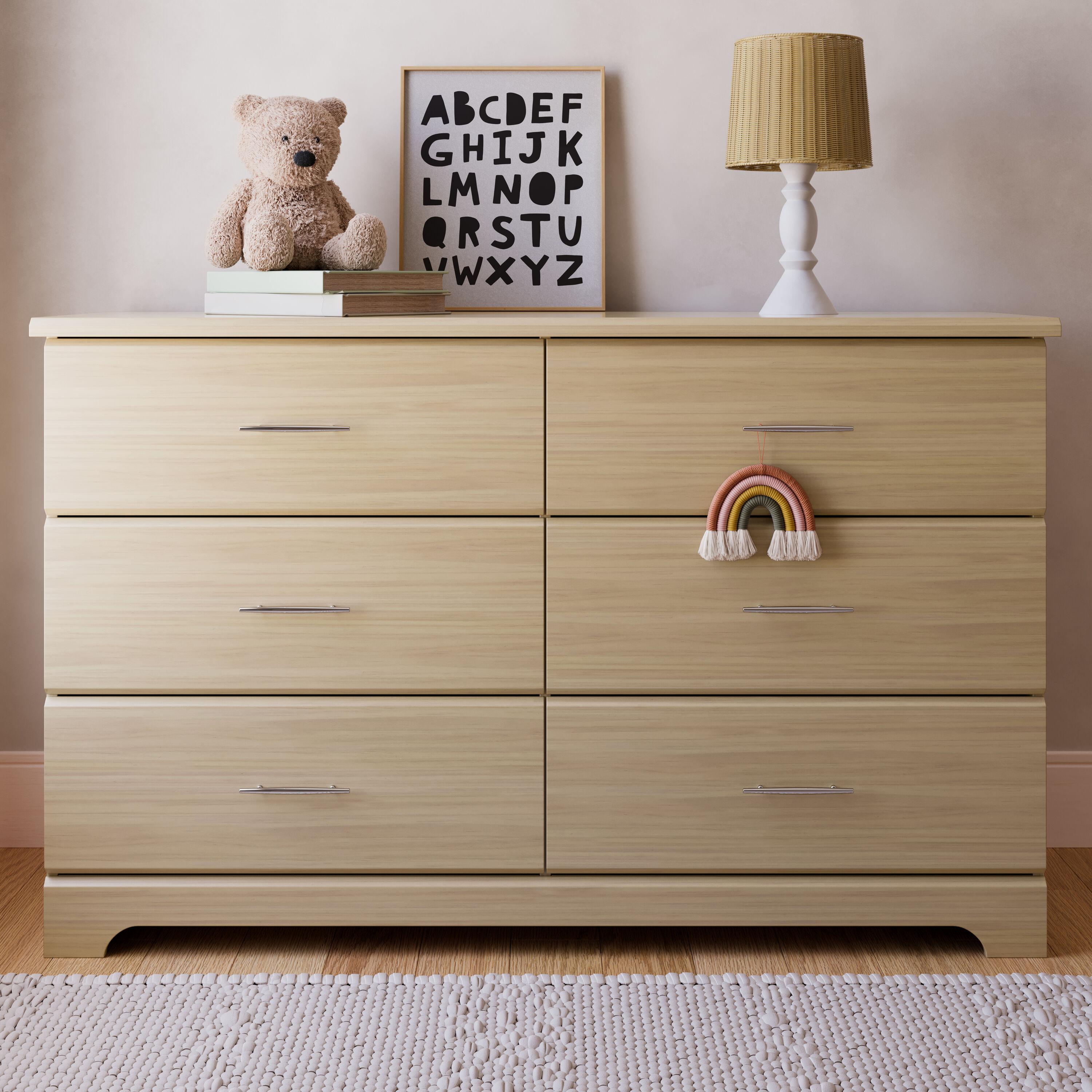 Brookside 6 Drawer Double Dresser