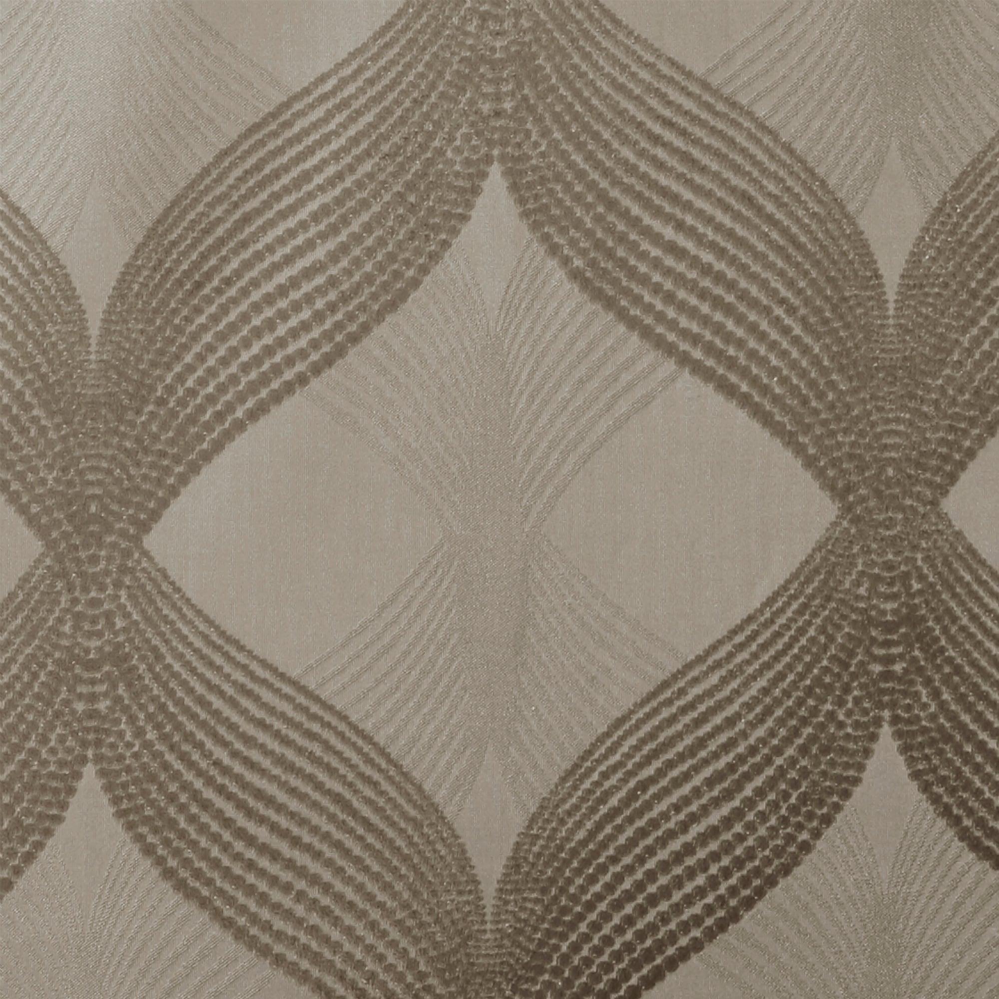 Madison Park Bentley Ogee Knitted Jacquard Geometric Total Blackout Single Curtain Panel