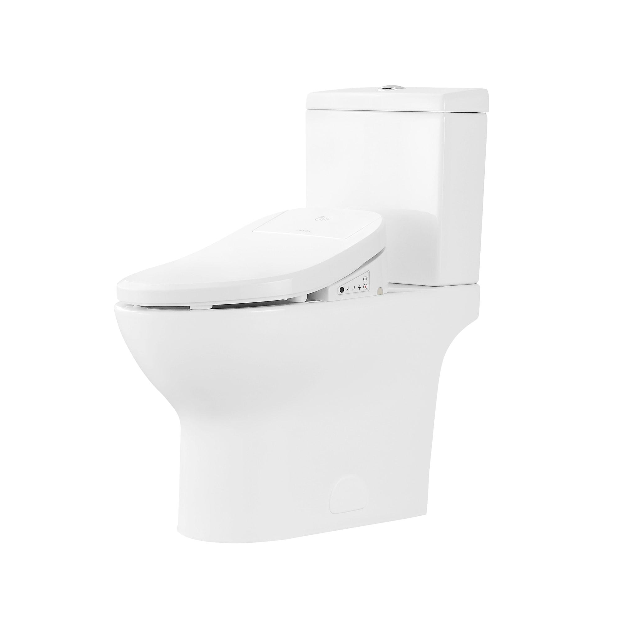 Ove Decors Felix 1.59 Gallons GPF Elongated Floor Mounted Bidet Toilet (Seat Included)