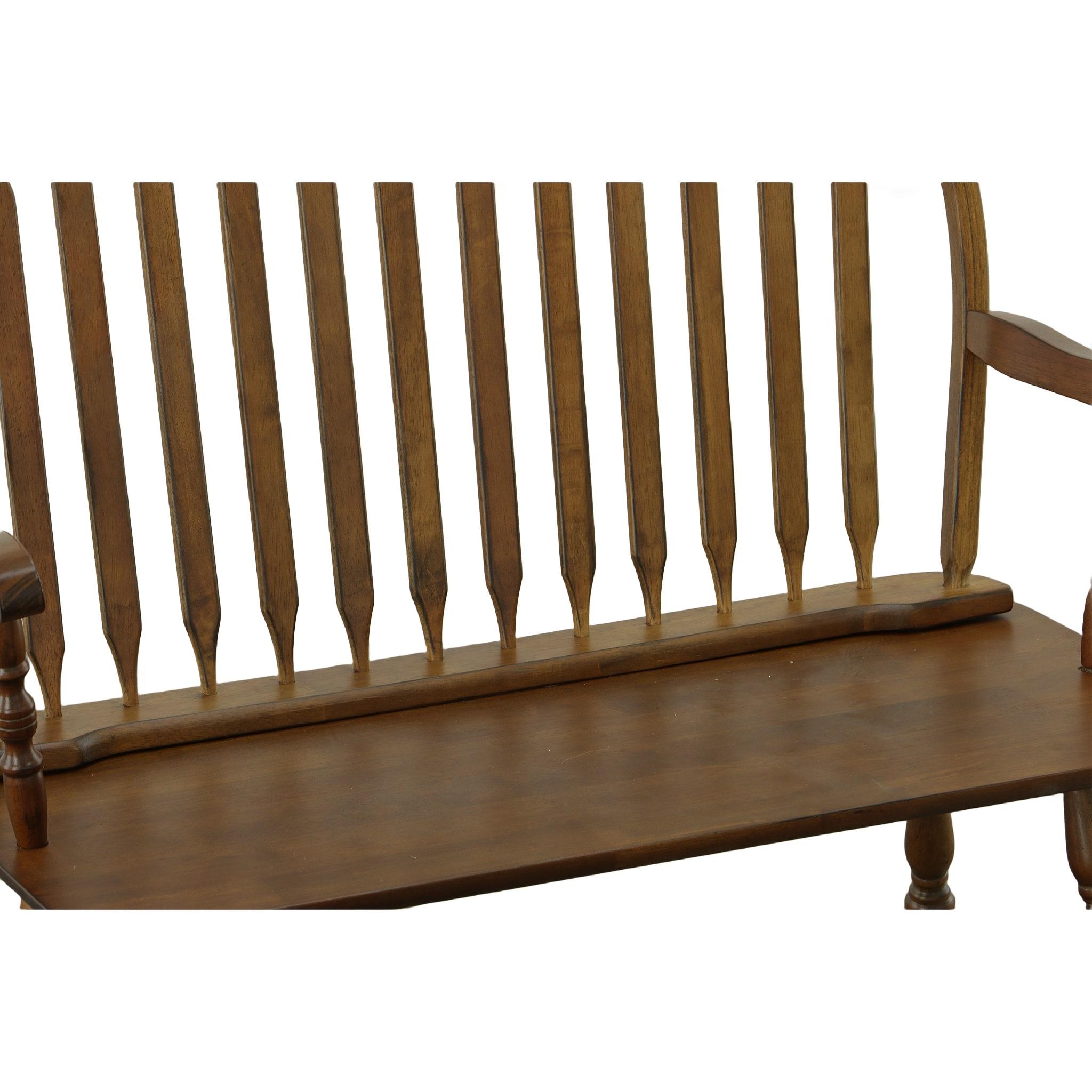 Carolina Living Mosley Windsor Bench Elm