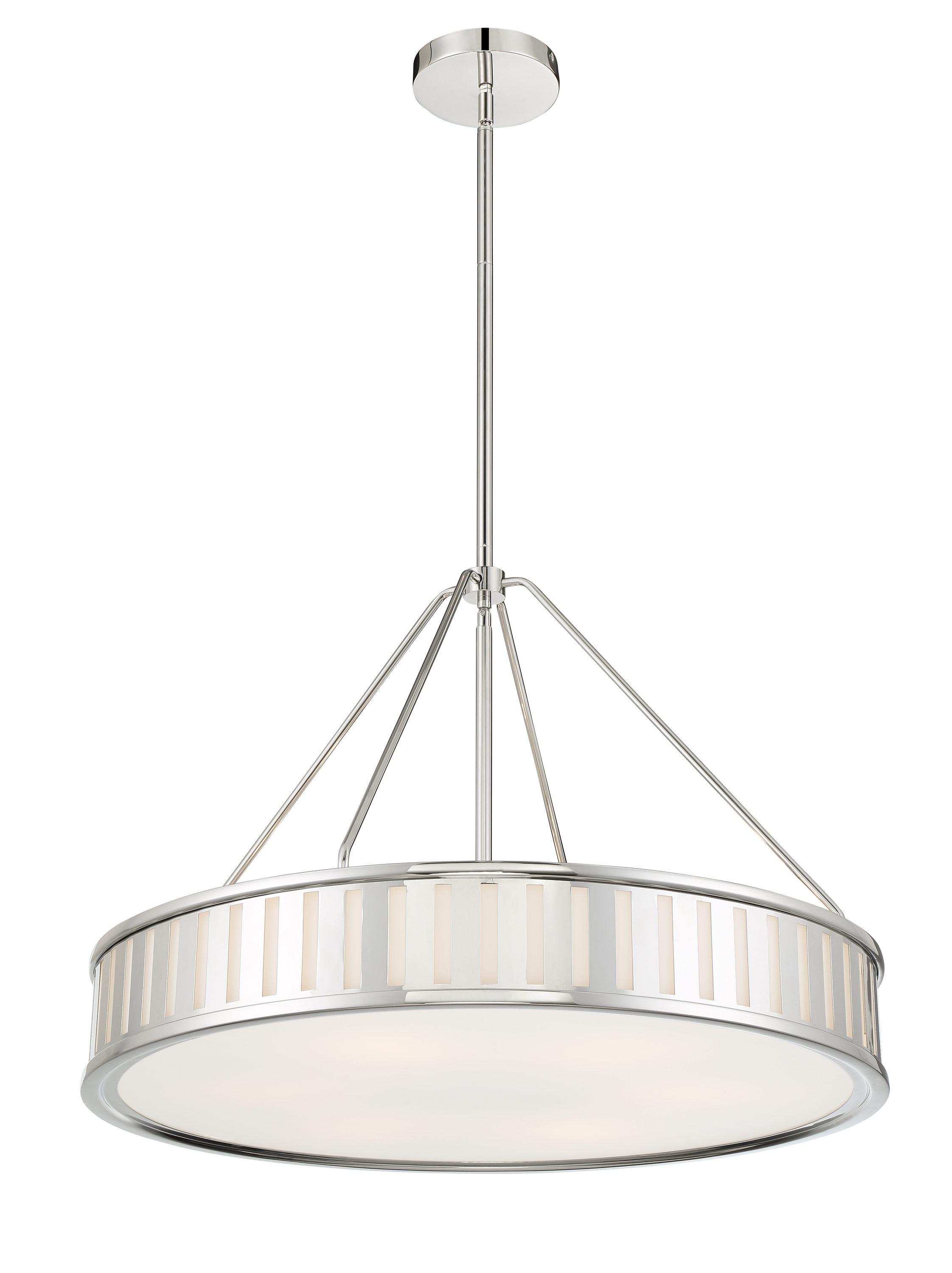 Crystorama Lighting - Kendal - 6 Light Pendant In Modern and Contemporary