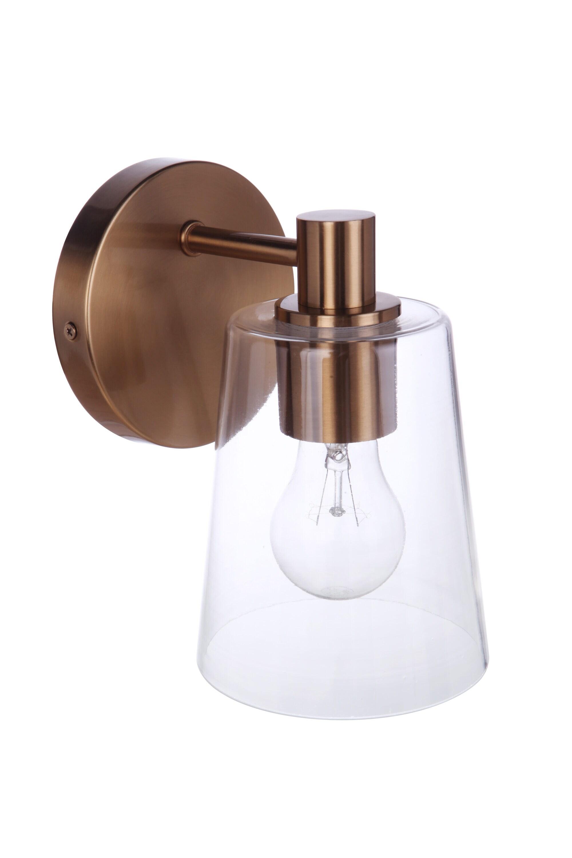 Craftmade Lighting Emilio 1 - Light Wall Light in  Satin Brass