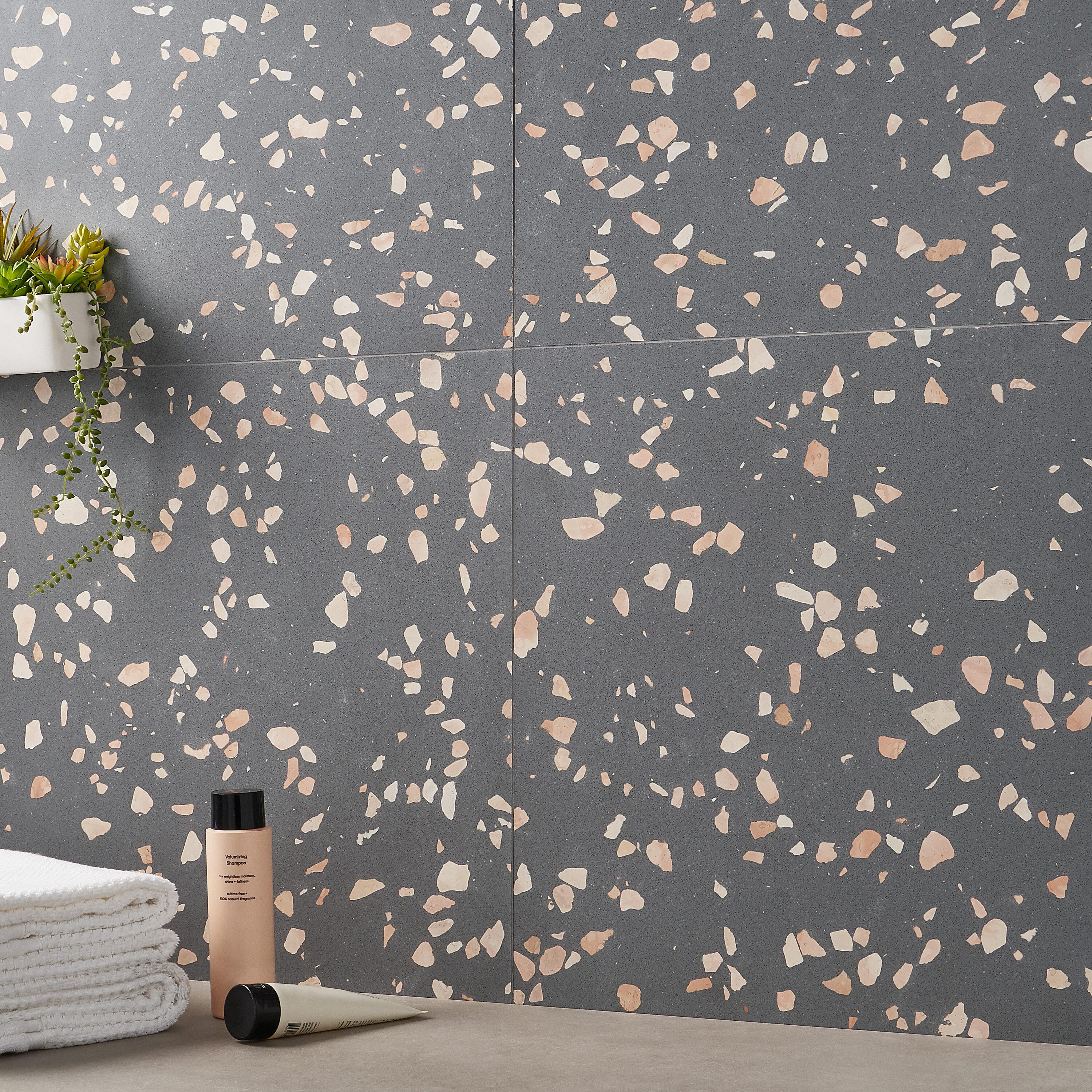Brezza Terrazzo 23.62 in. x 23.62 in. Honed Terrazzo Floor and Wall Tile (3.87 Sq. Ft. / Each)