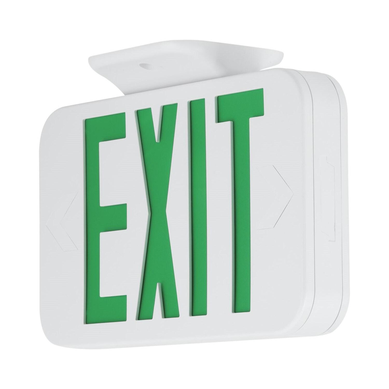 Thermoplastic LED Exit Sign