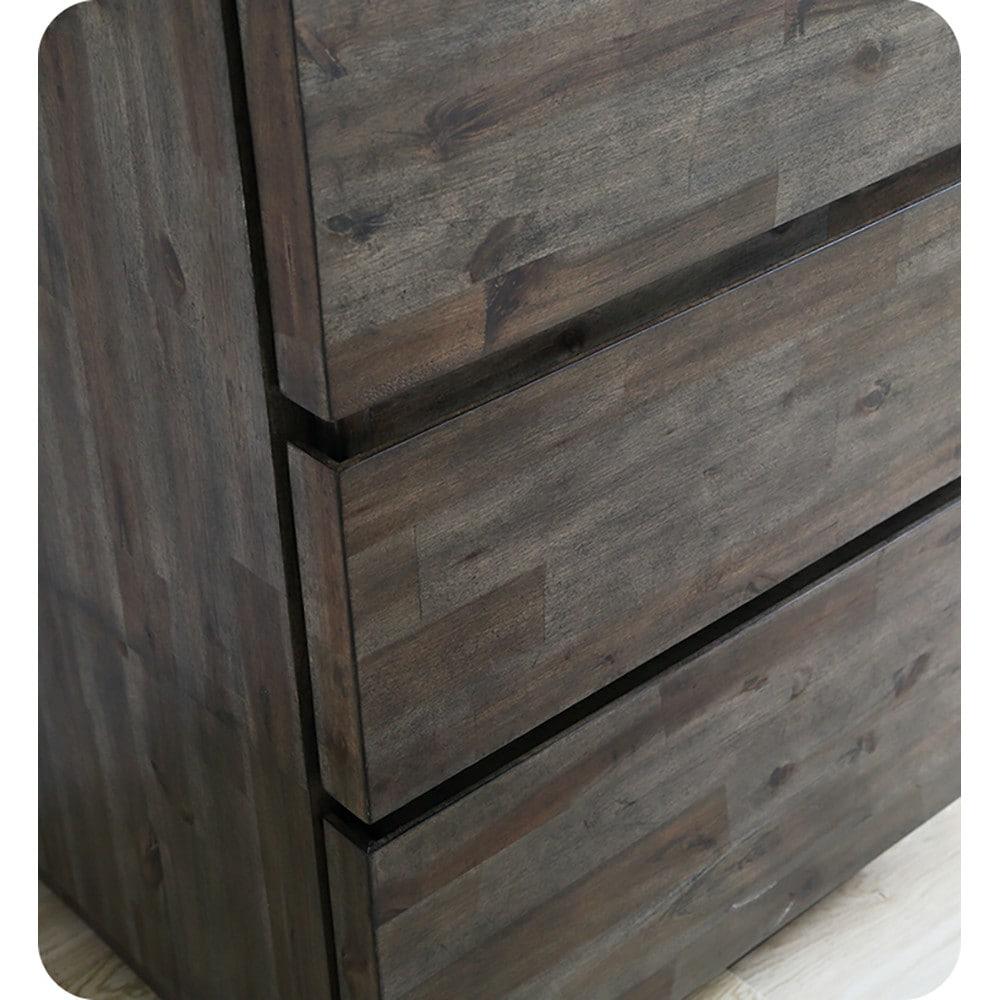 Fresca Formosa 70" Wall Mount Floating Double Sink Bathroom Vanity Base Only - Top and Sink Not Included