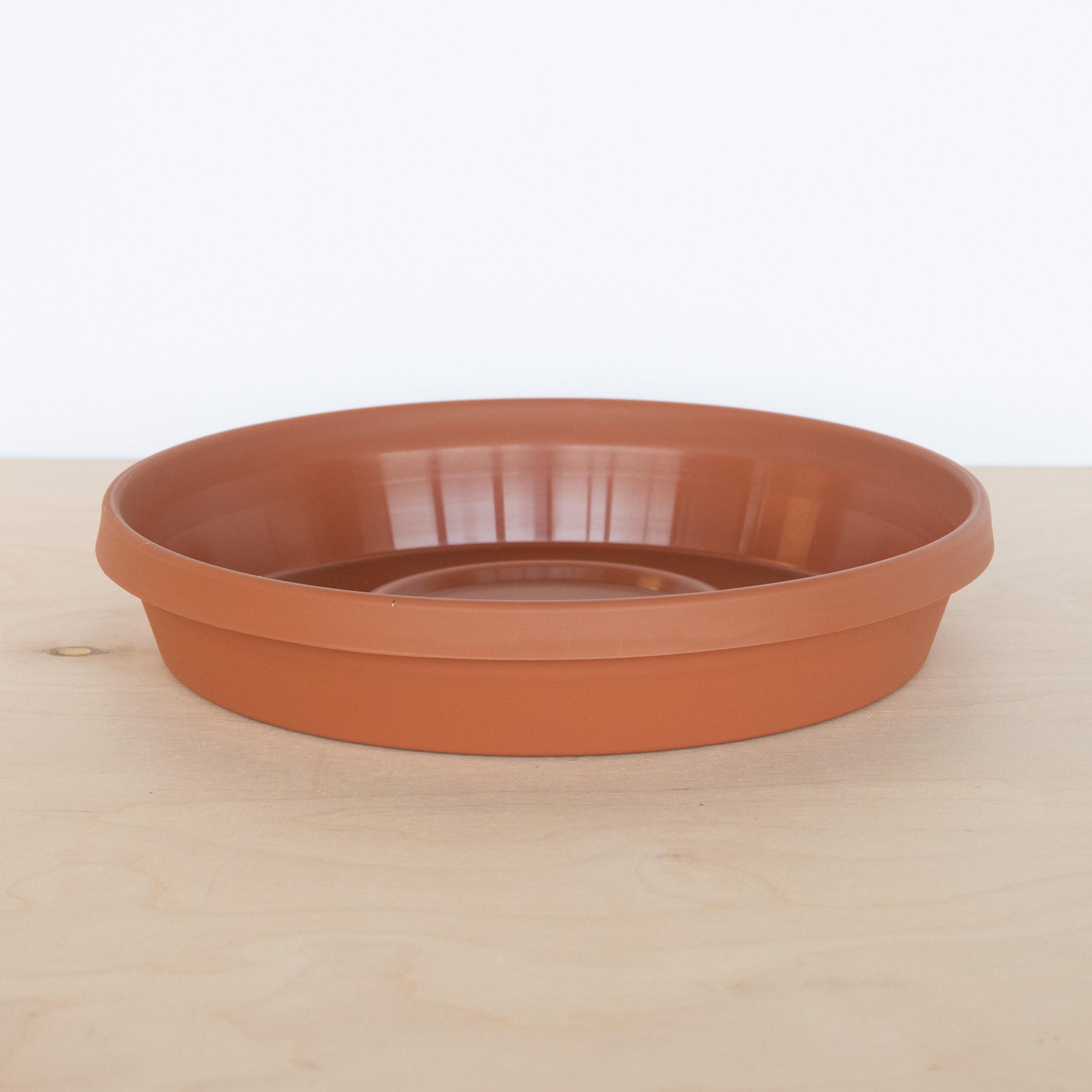Bloem 16-in Terra Round Plastic Plant Saucer Tray - Terra Cotta Color