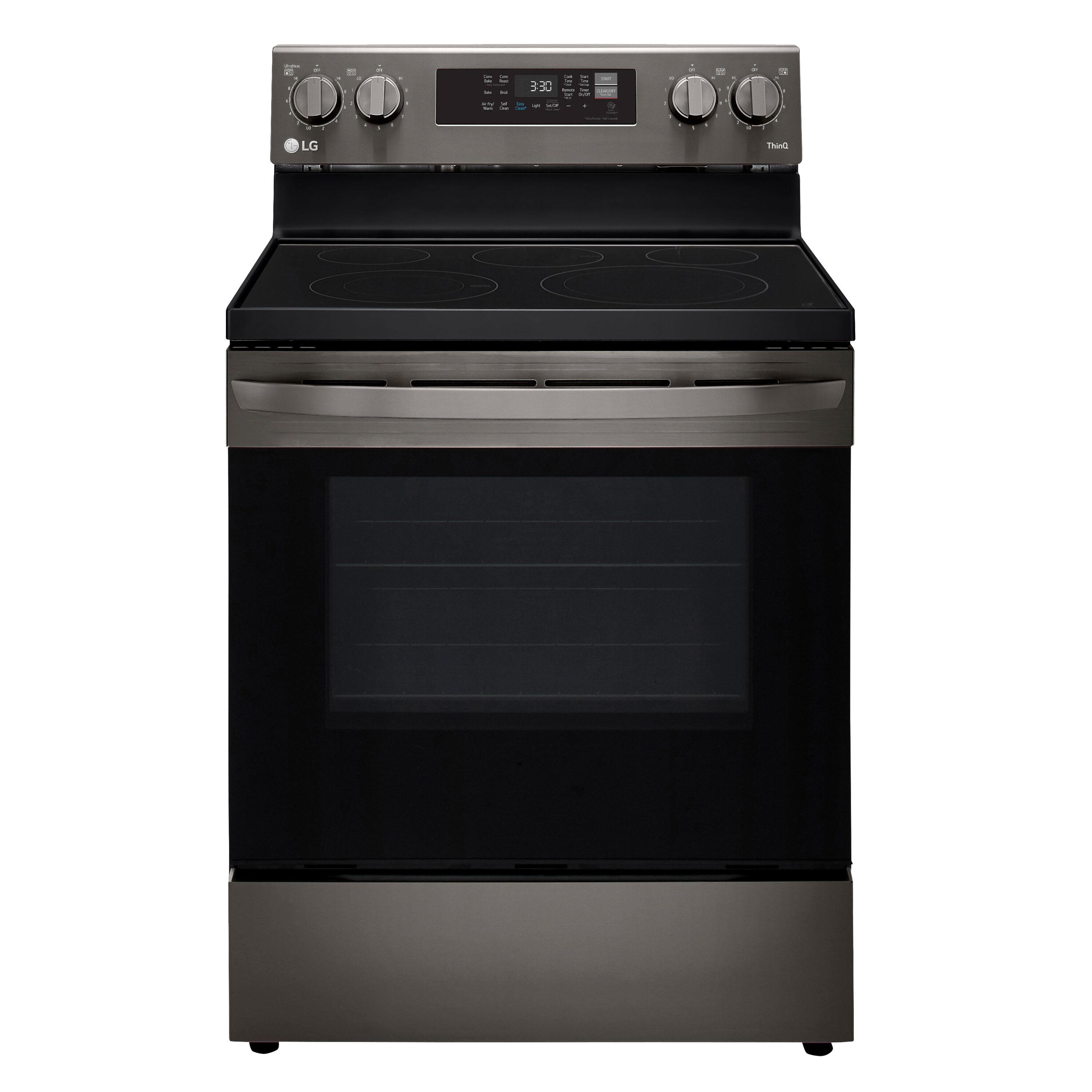 30" 6.3 cu. ft. Smart Freestanding Electric