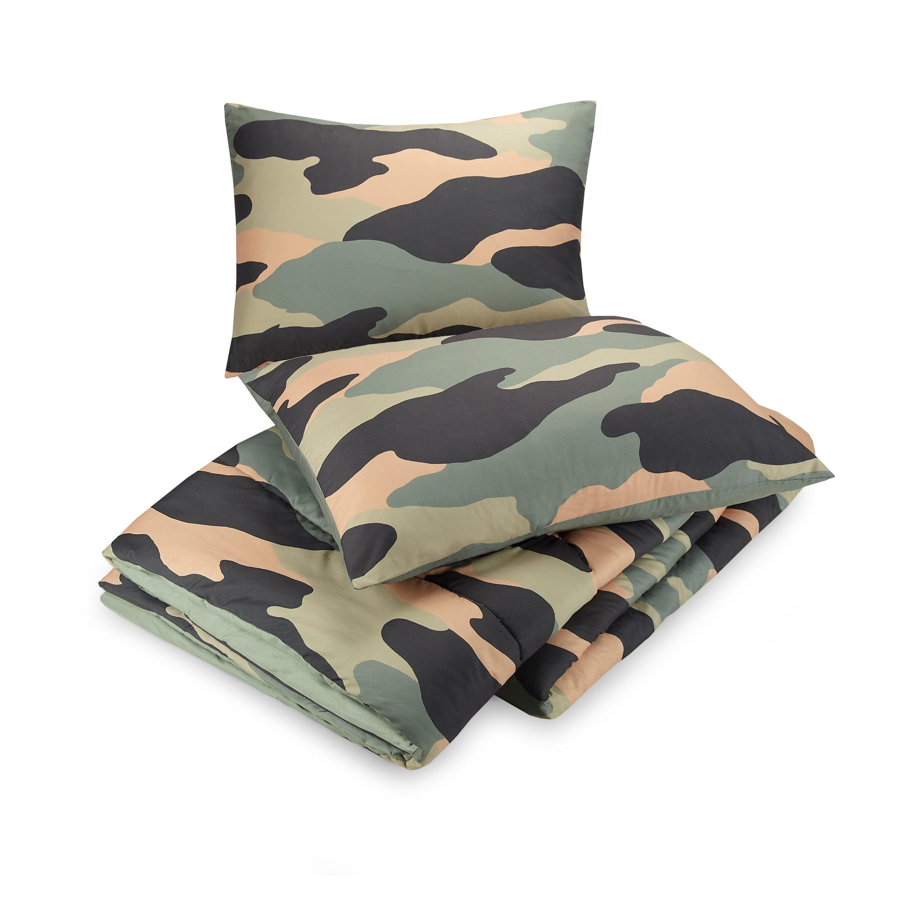 Urban Playground Covert Camo Reversible Microfiber Comforter Set
