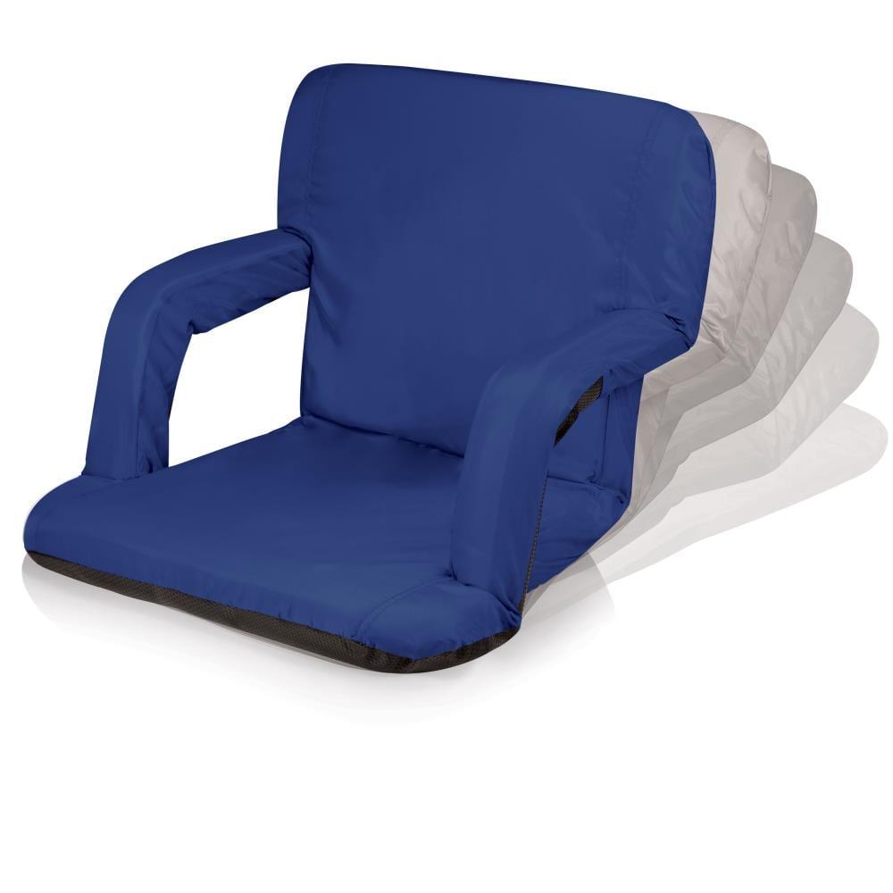 Ventura Reclining Bleacher Seat with Armrests and Back Support