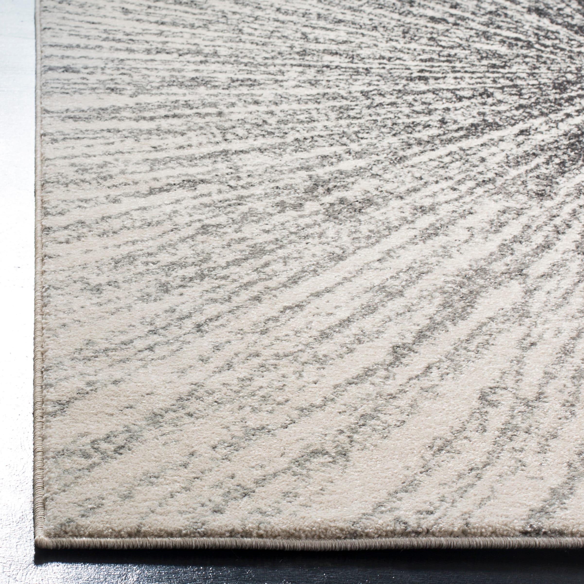 Evoke EVK228 Power Loomed Indoor Area Rug - Black/Ivory - 8'x10' - Safavieh