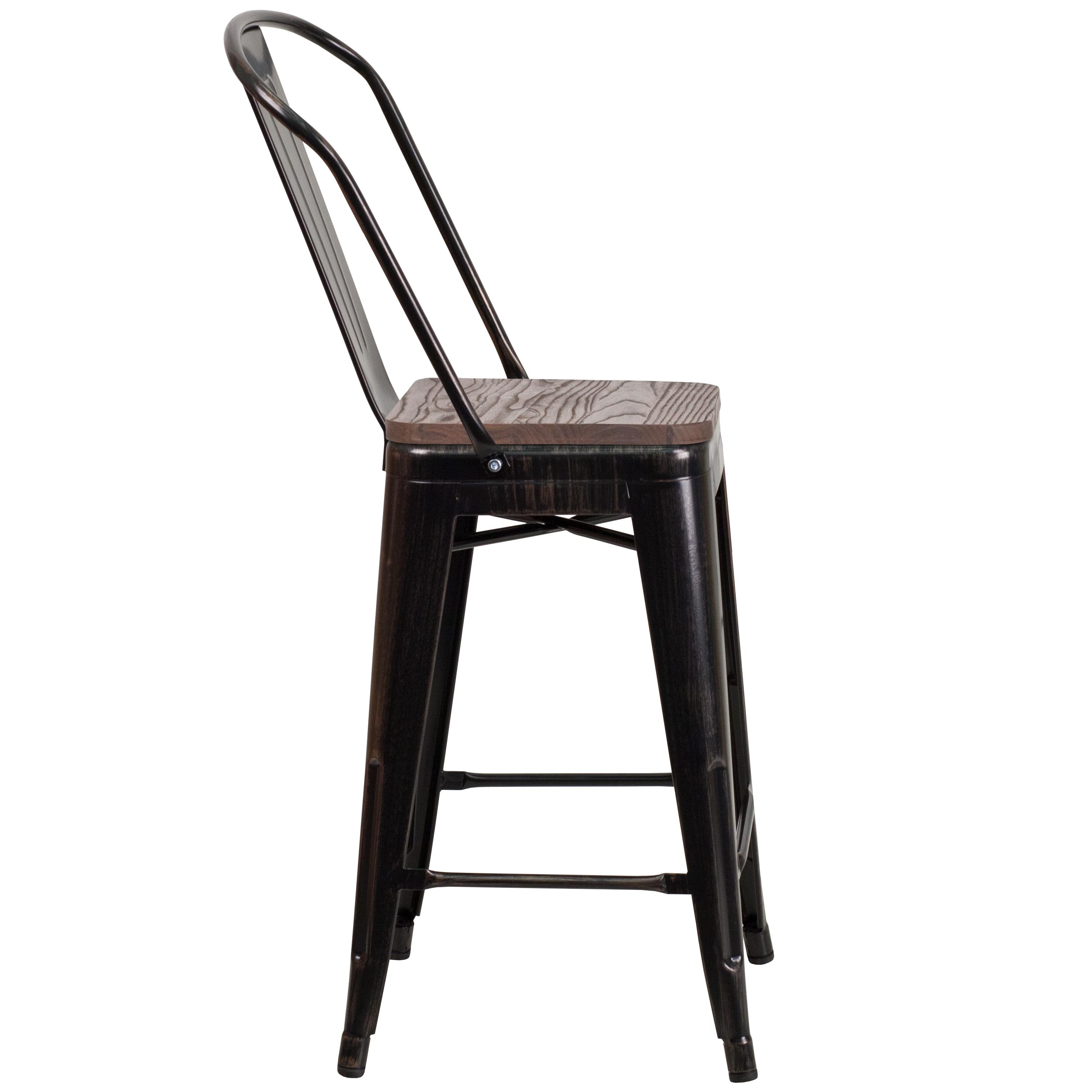 Steel Outdoor Stool