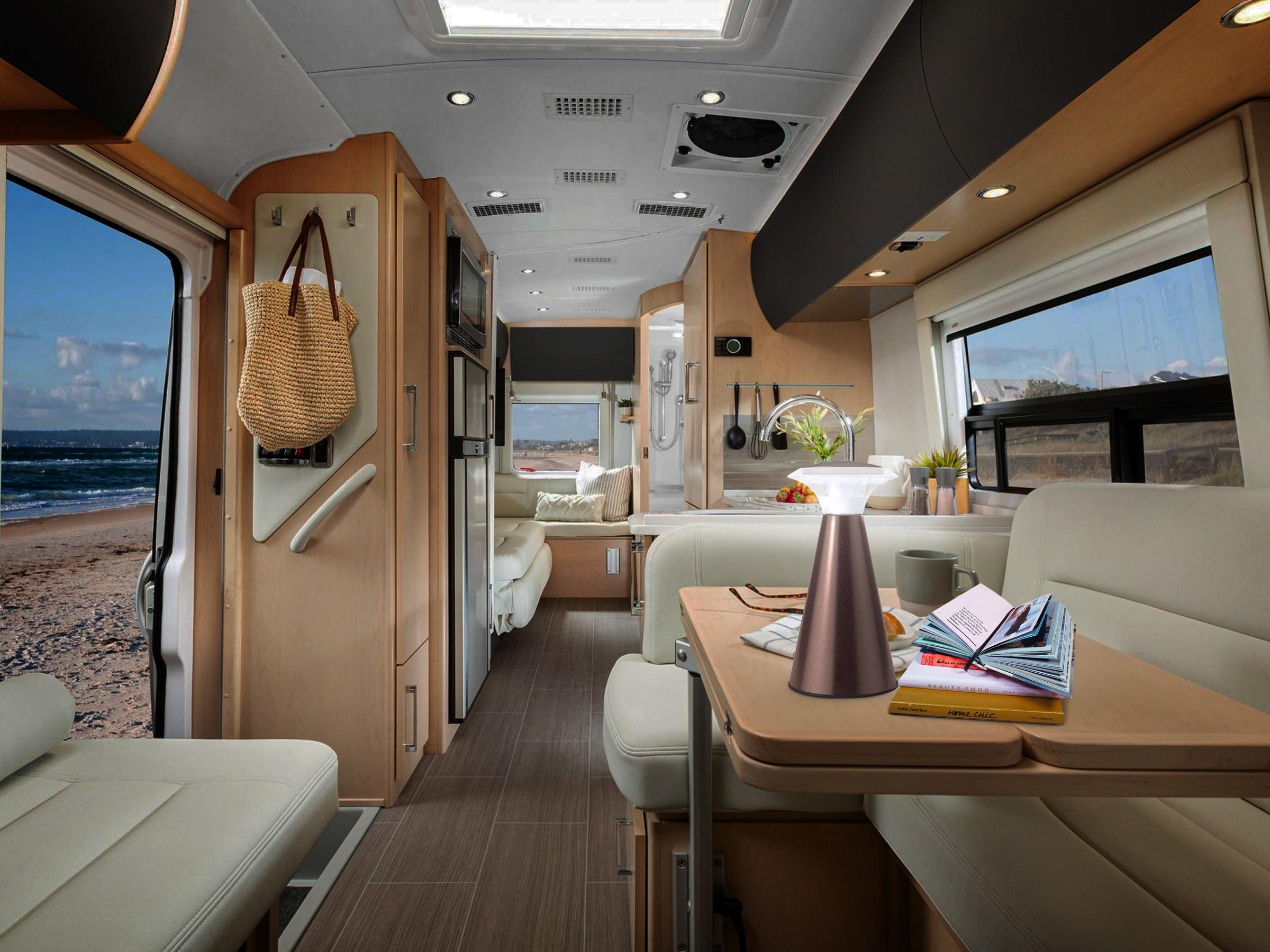 Lanterna Touch ABS - Bronze