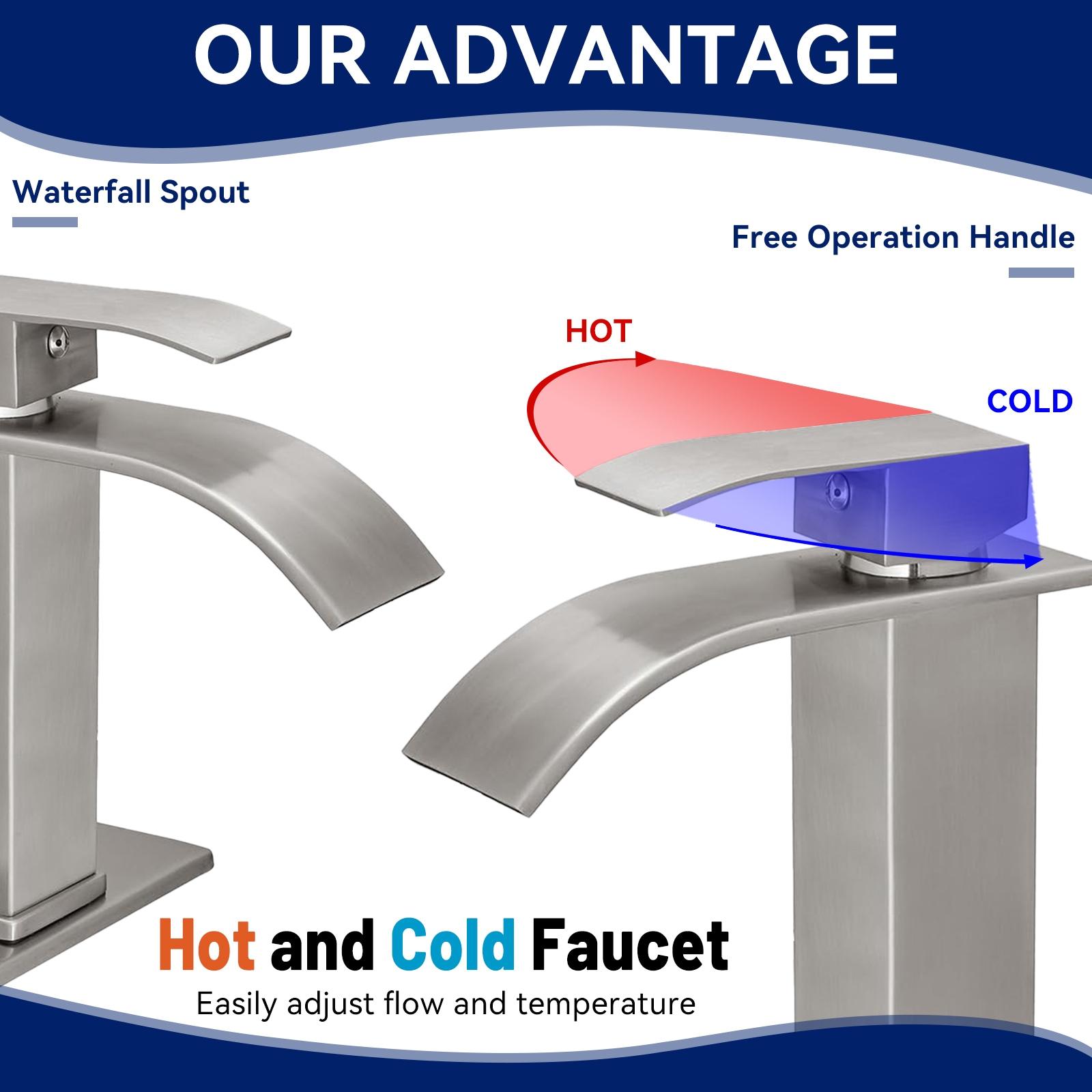 Single-Hole Single-handle Bathroom Faucet