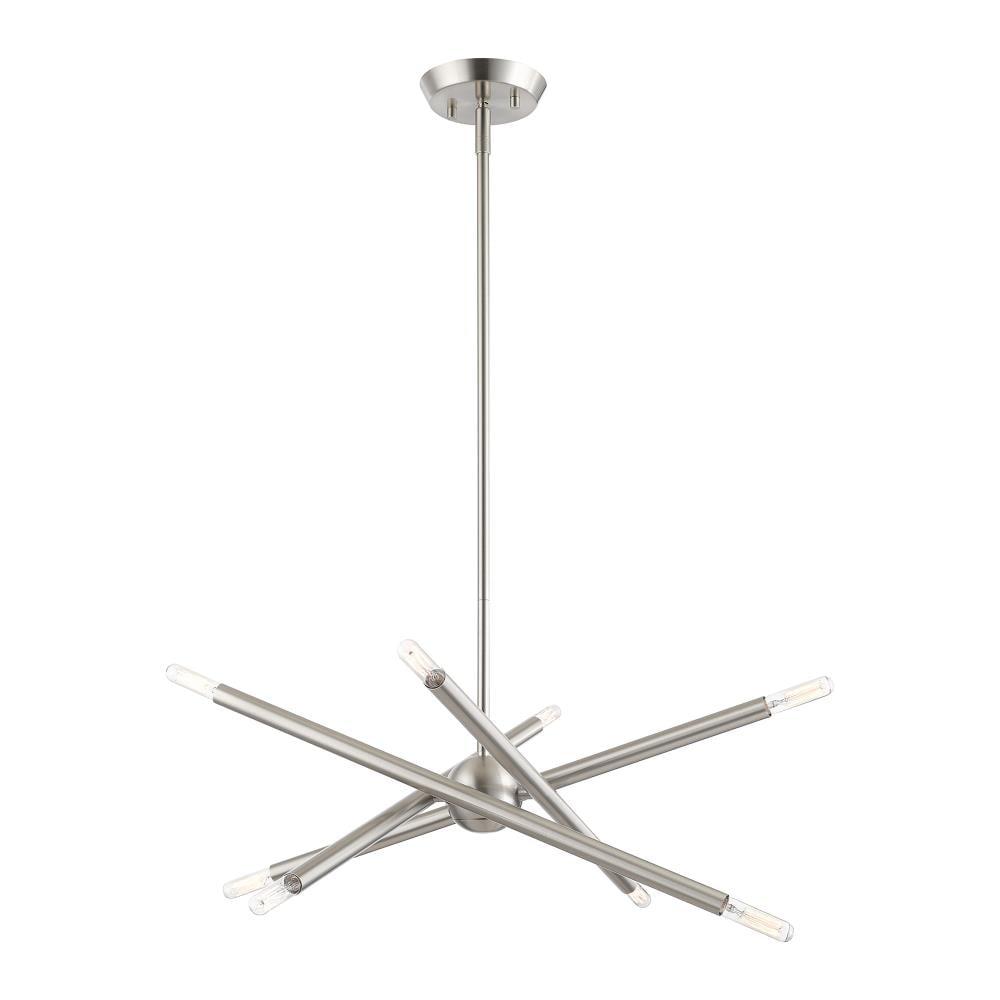 Livex Lighting Soho 8 - Light Chandelier in  Brushed Nickel