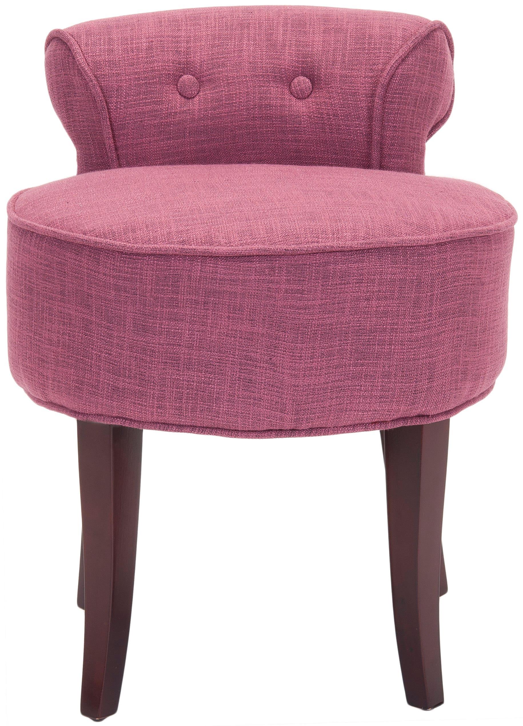 Georgia Vanity Stool - MCR4546 - Rose - Safavieh