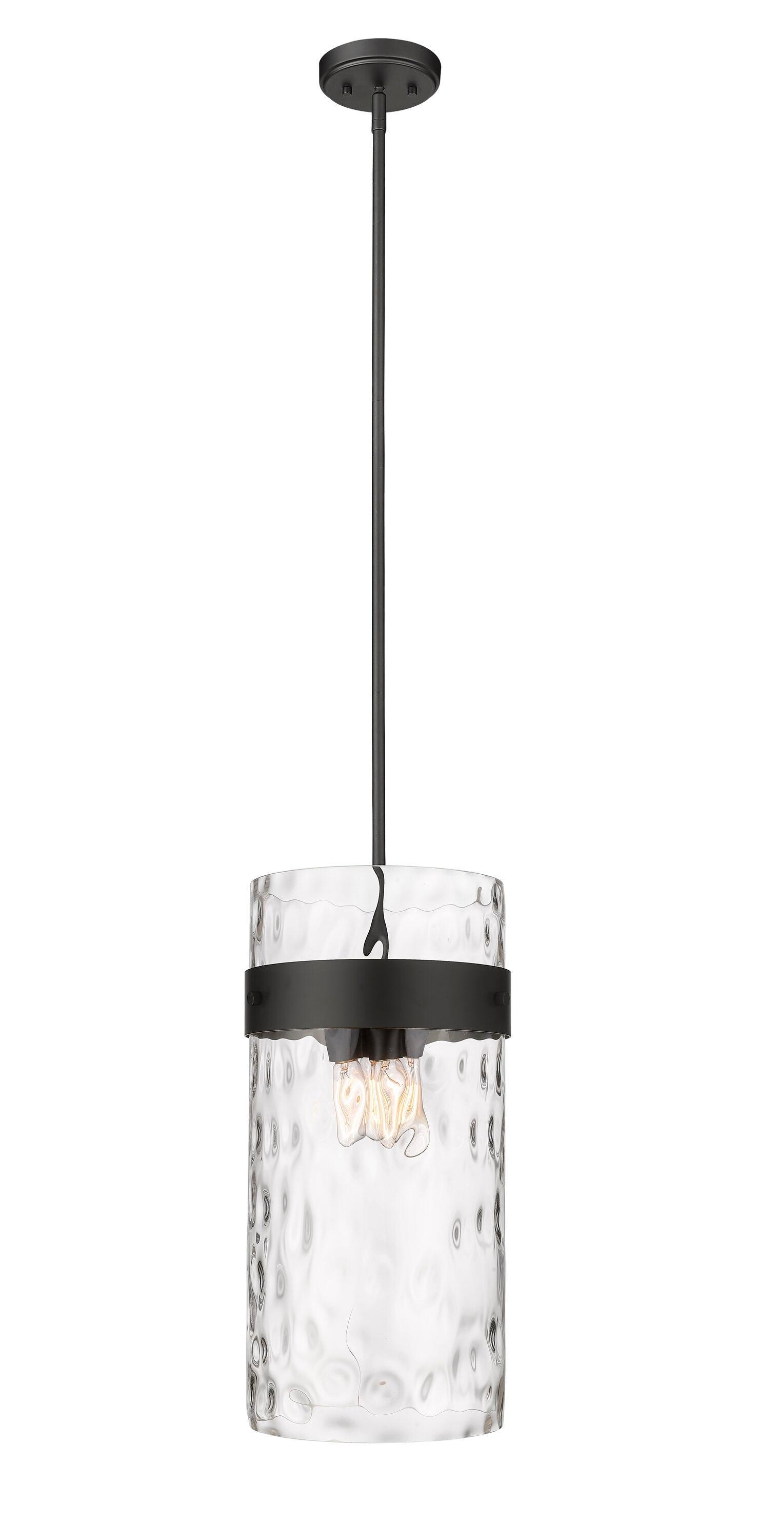 Z-Lite Fontaine 4 - Light Pendant in  Matte Black