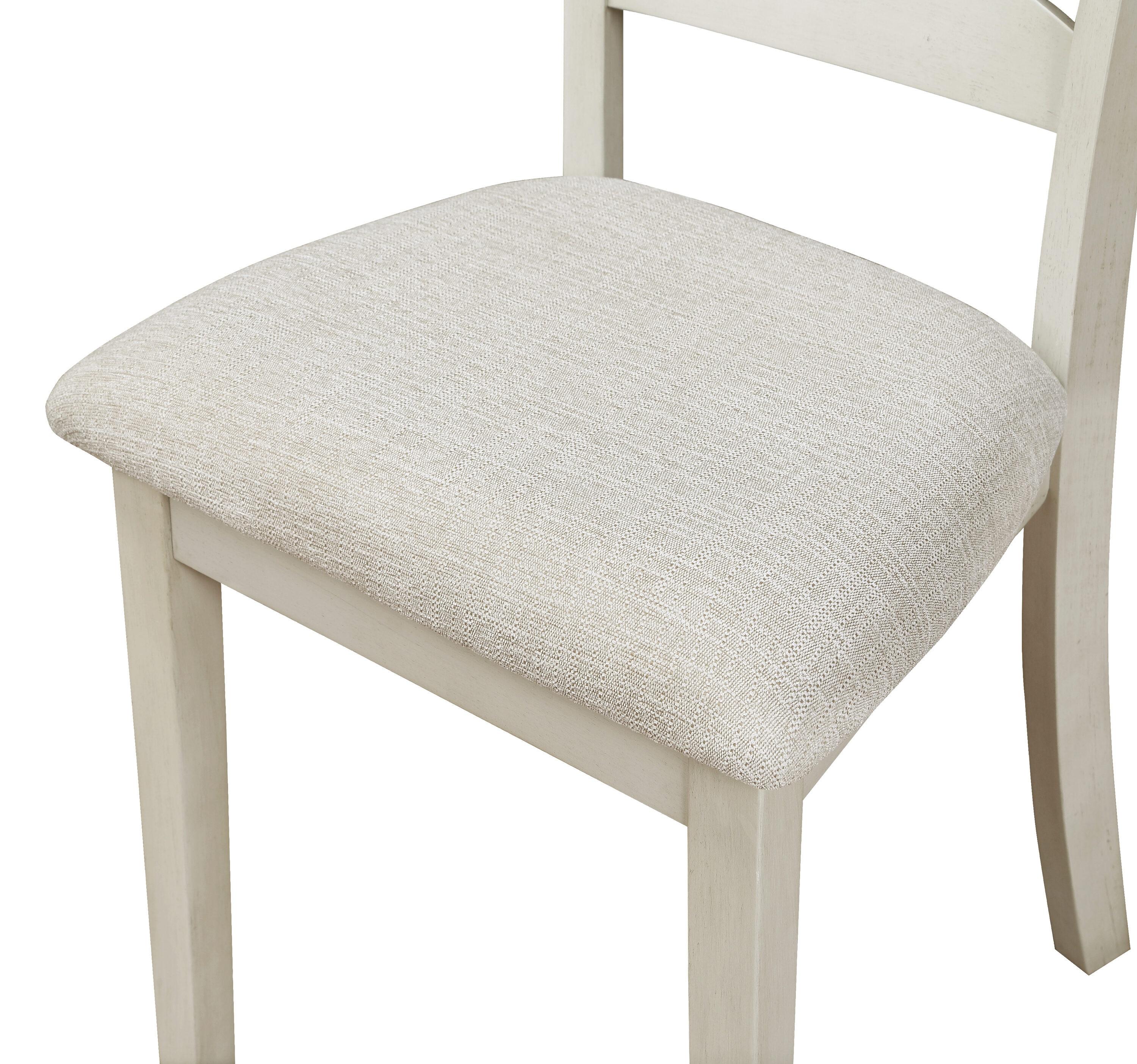 West Lake 7 pc Wood Dining Table Set Tobacco Finish Top and Cream Base