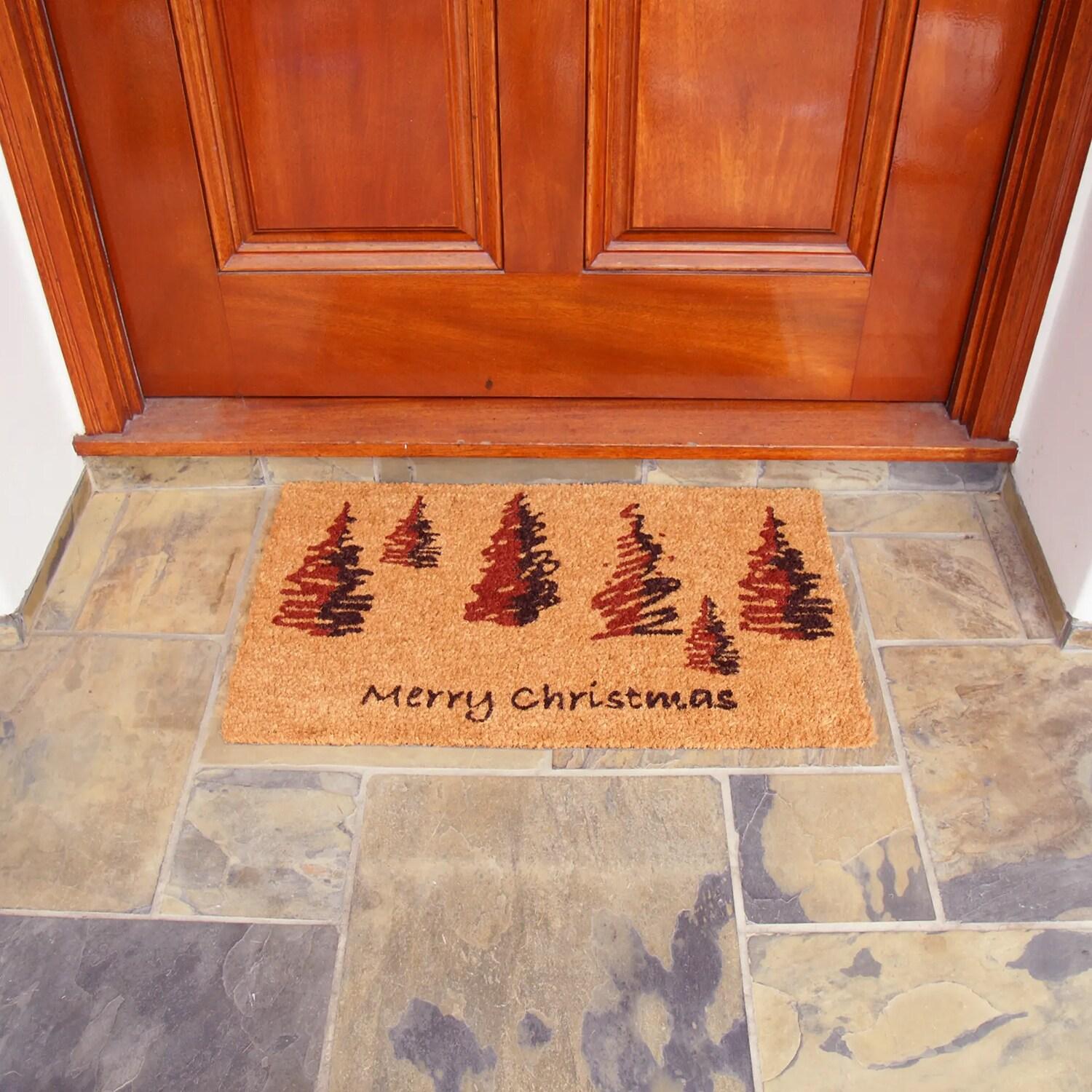 Non-Slip Christmas Outdoor Doormat