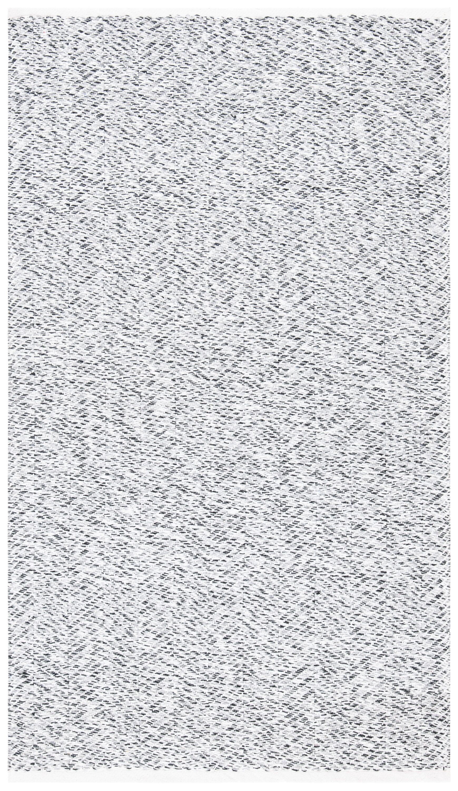 Nantucket NAN144 Hand Loomed Area Rug - Charcoal - 3'x5' - Safavieh.