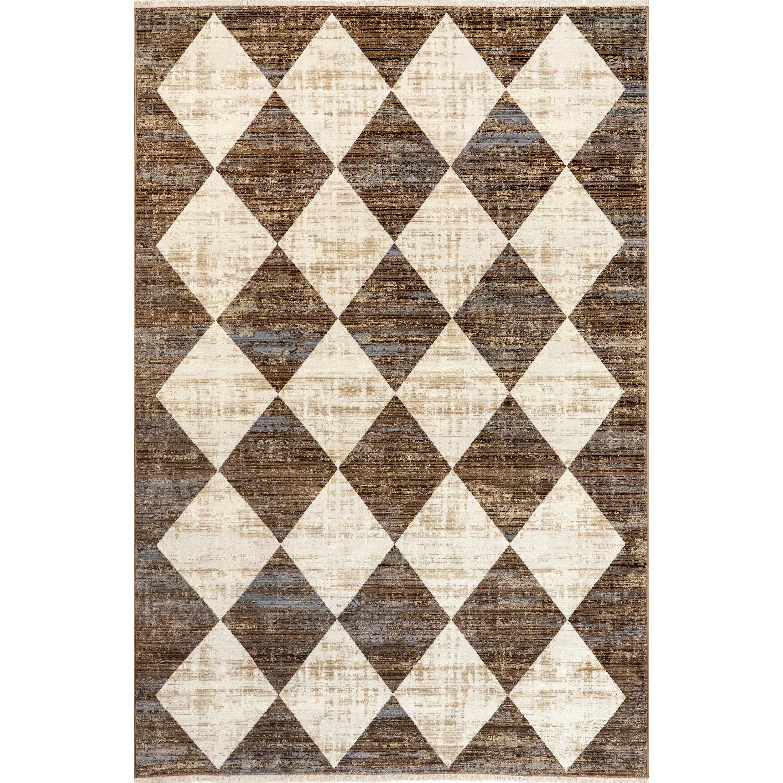 Nuloom Meline Plaid 3x5 Accent Indoor Area Rug for Living Room Bedroom Dining Room Entryway Kitchen, Beige/Ivory