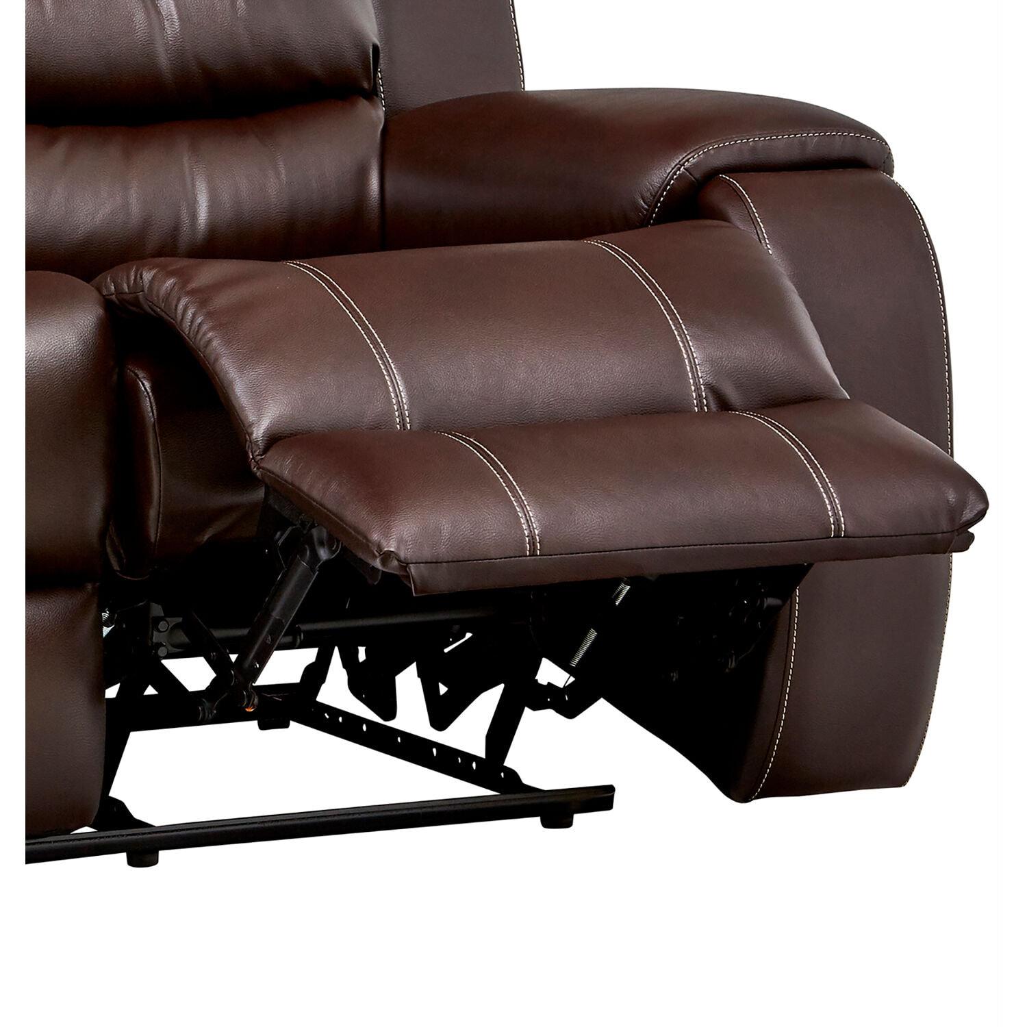 Lekendric 87'' Slipcovered Faux Leather Reclining Sofa