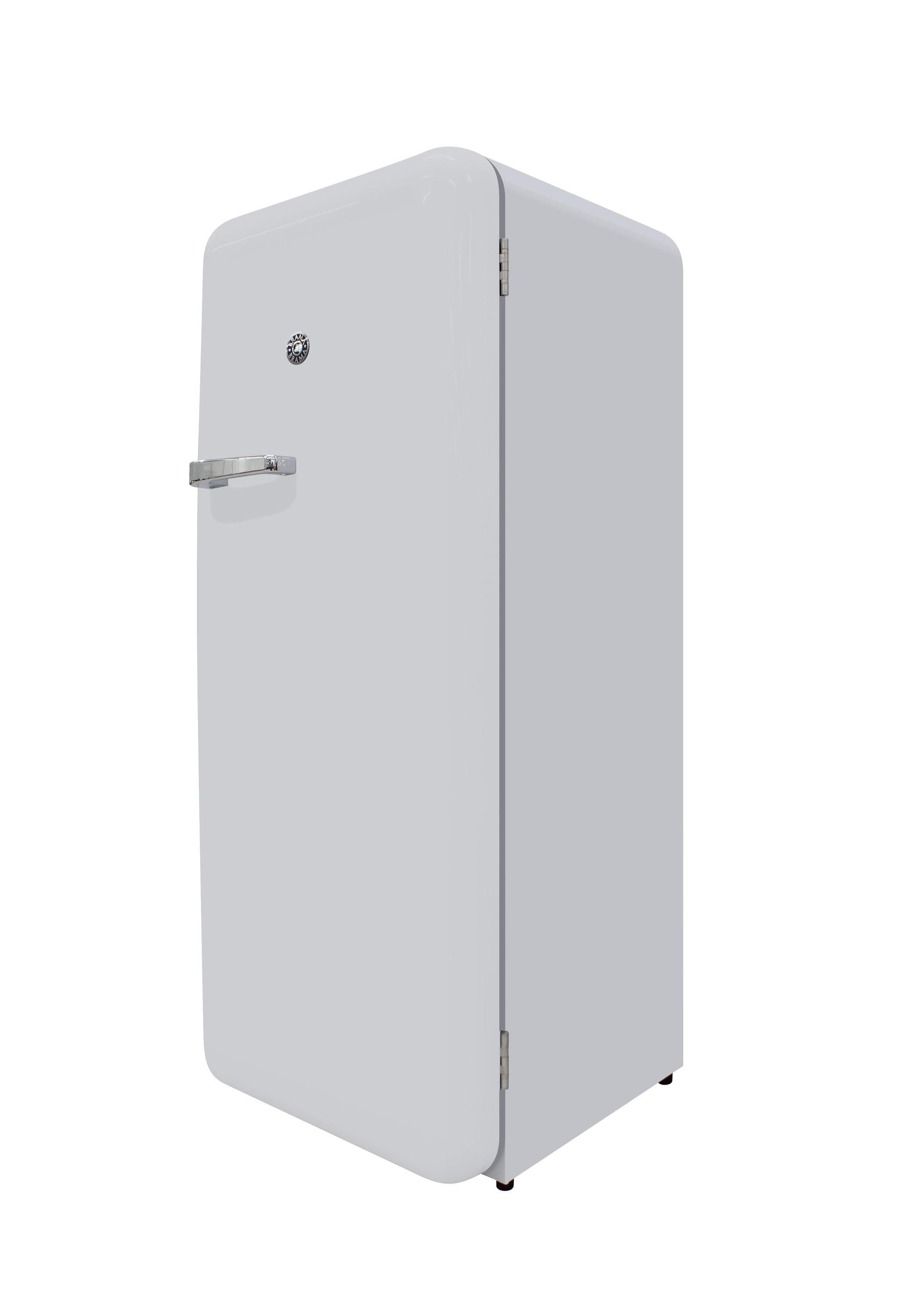 Brama 9.9-cu ft Counter-Depth Top-Freezer Refrigerator ( White )