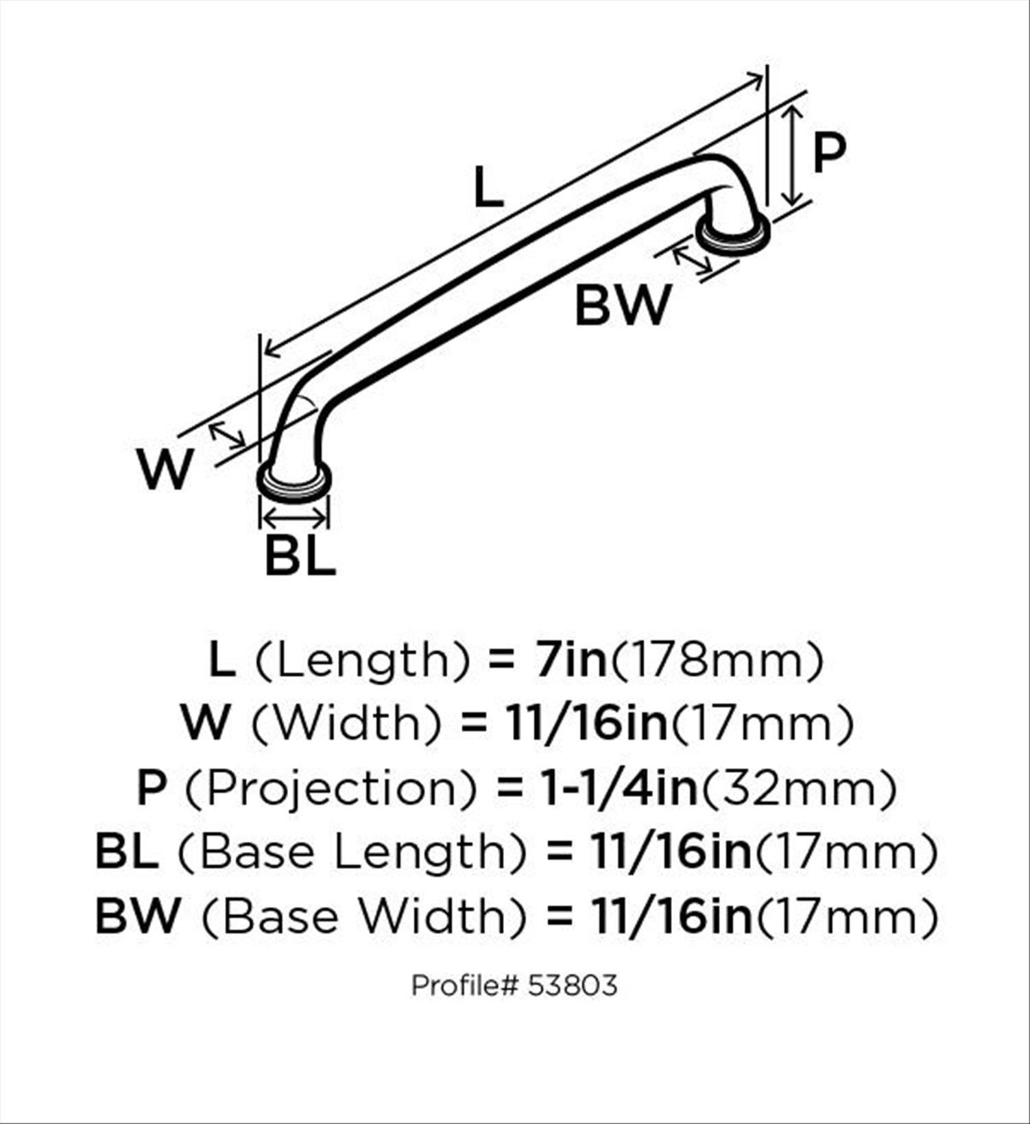 Kane 6 5/16" Center to Center Bar Pull