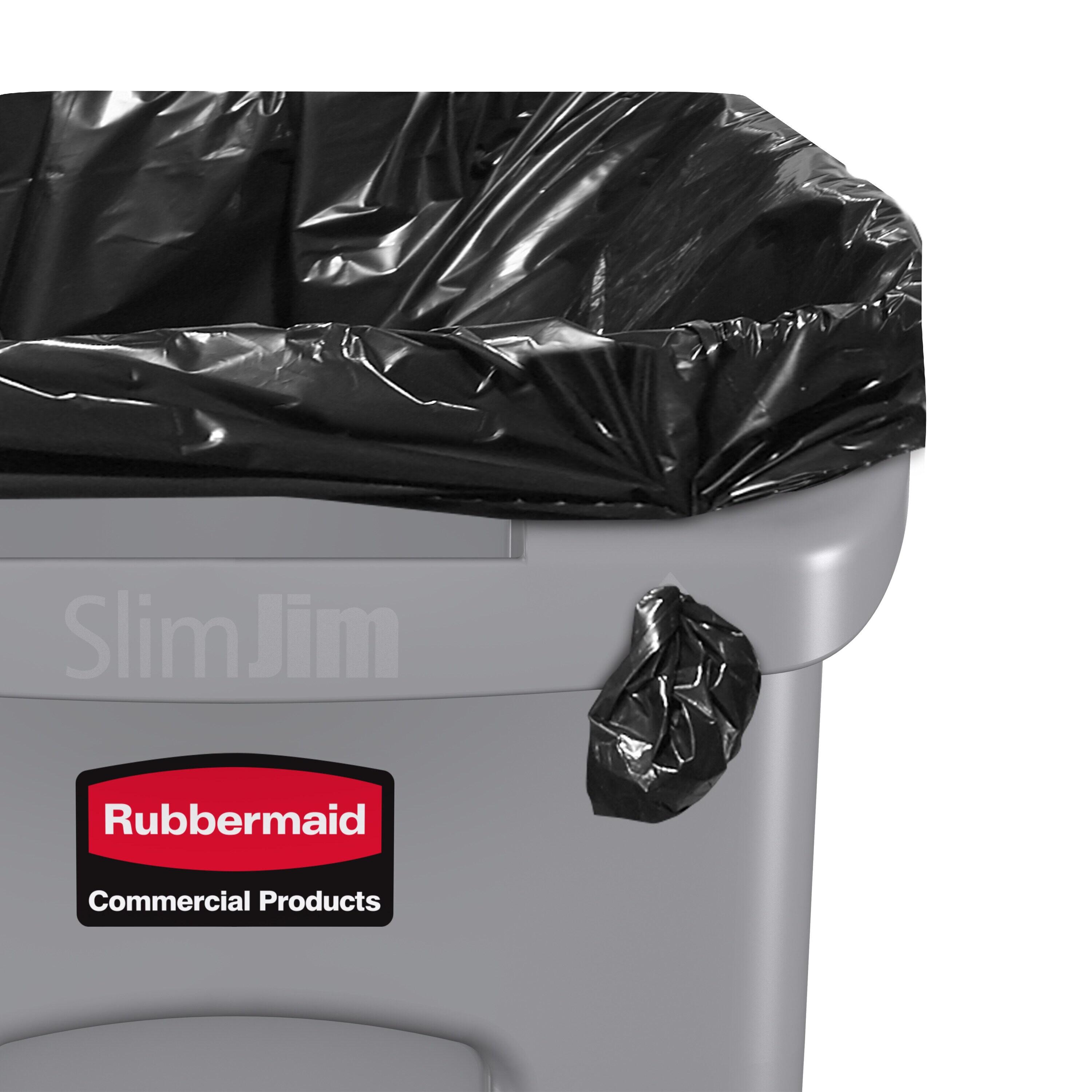 Rubbermaid Commercial Slim Jim 23-Gallon Vented Waste Container