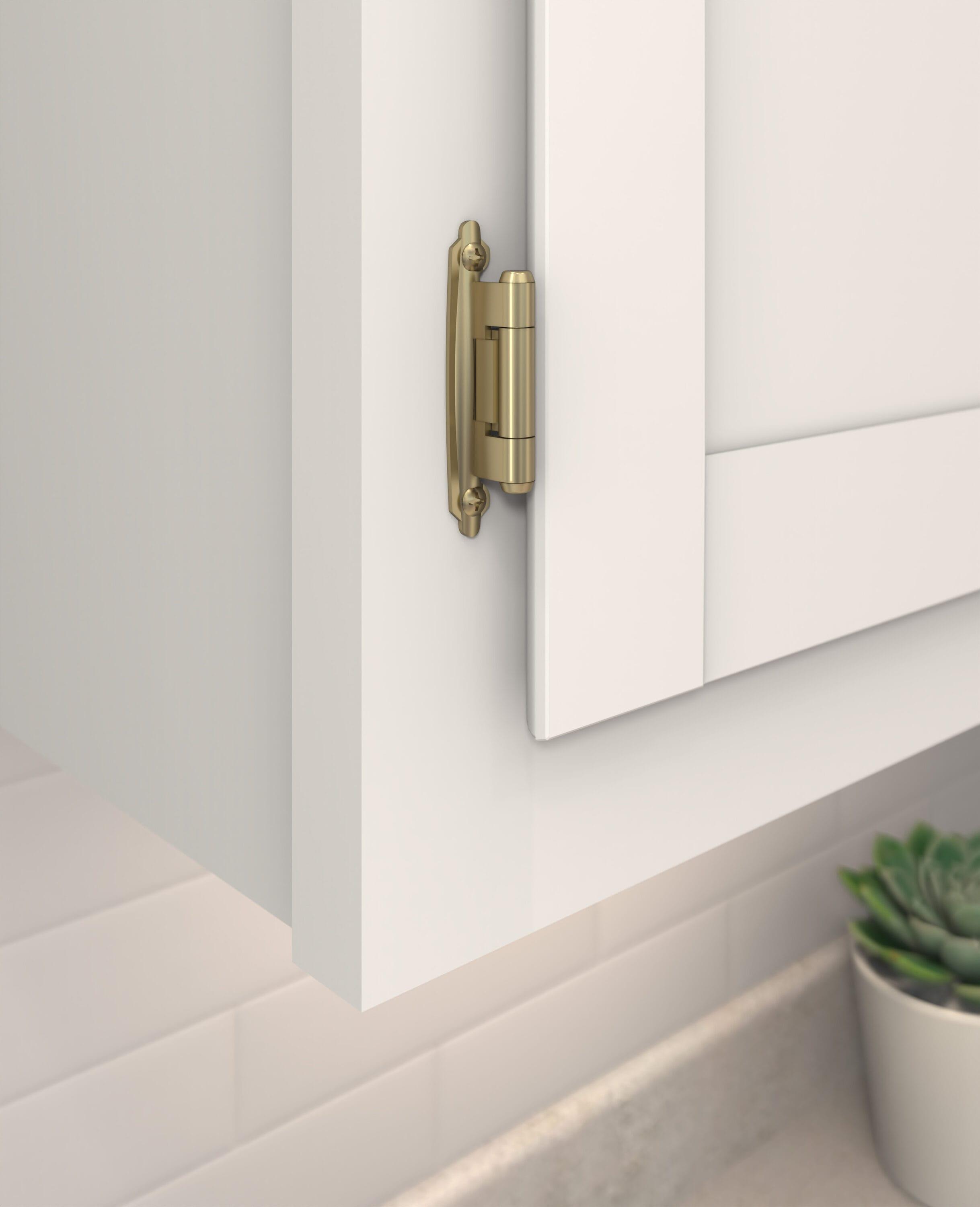 Amerock 30° Reverse Bevel Overlay Hinge (Set of 2)