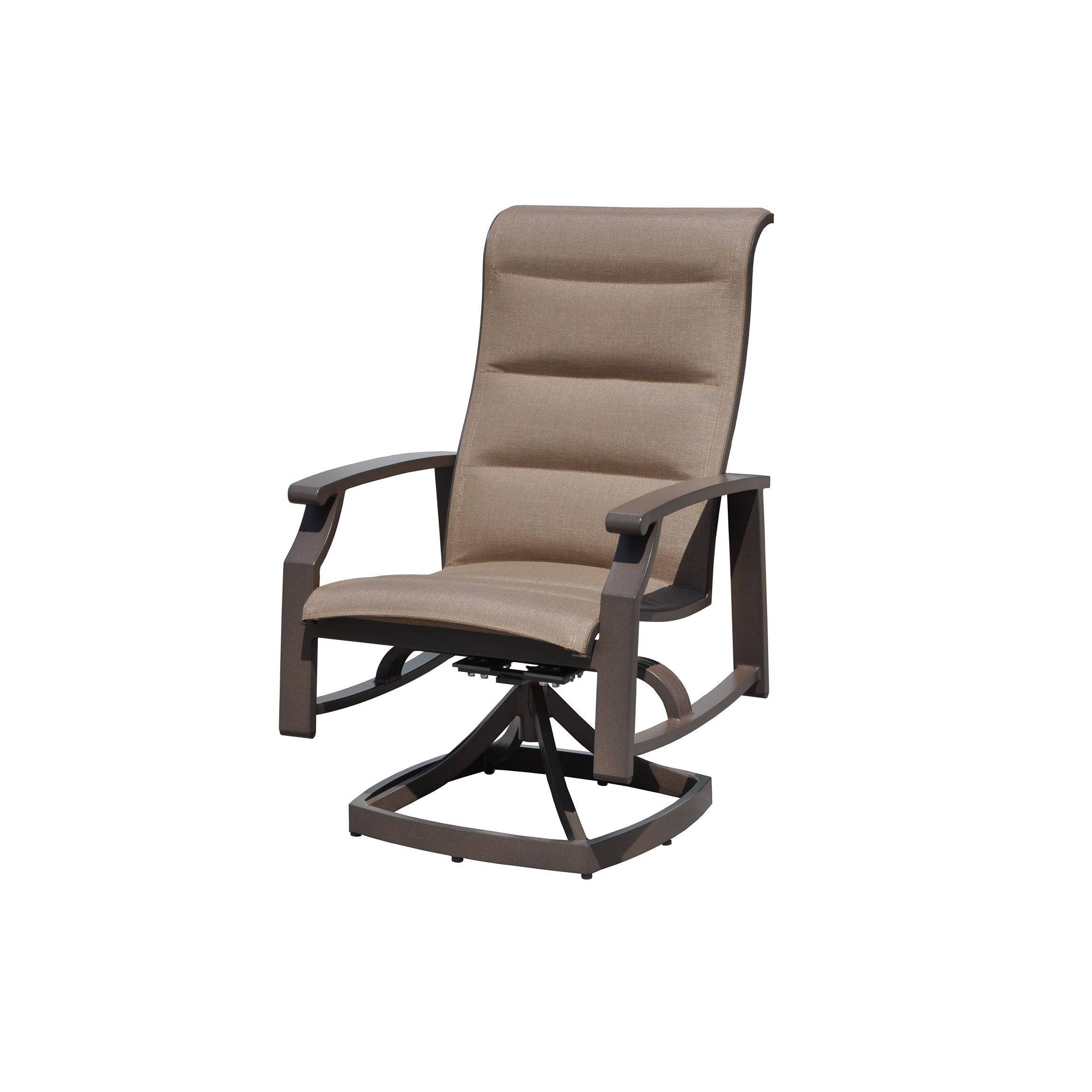 Courtyard Casual  Madison 2 Padded-Sling Swivel Dining Chairs