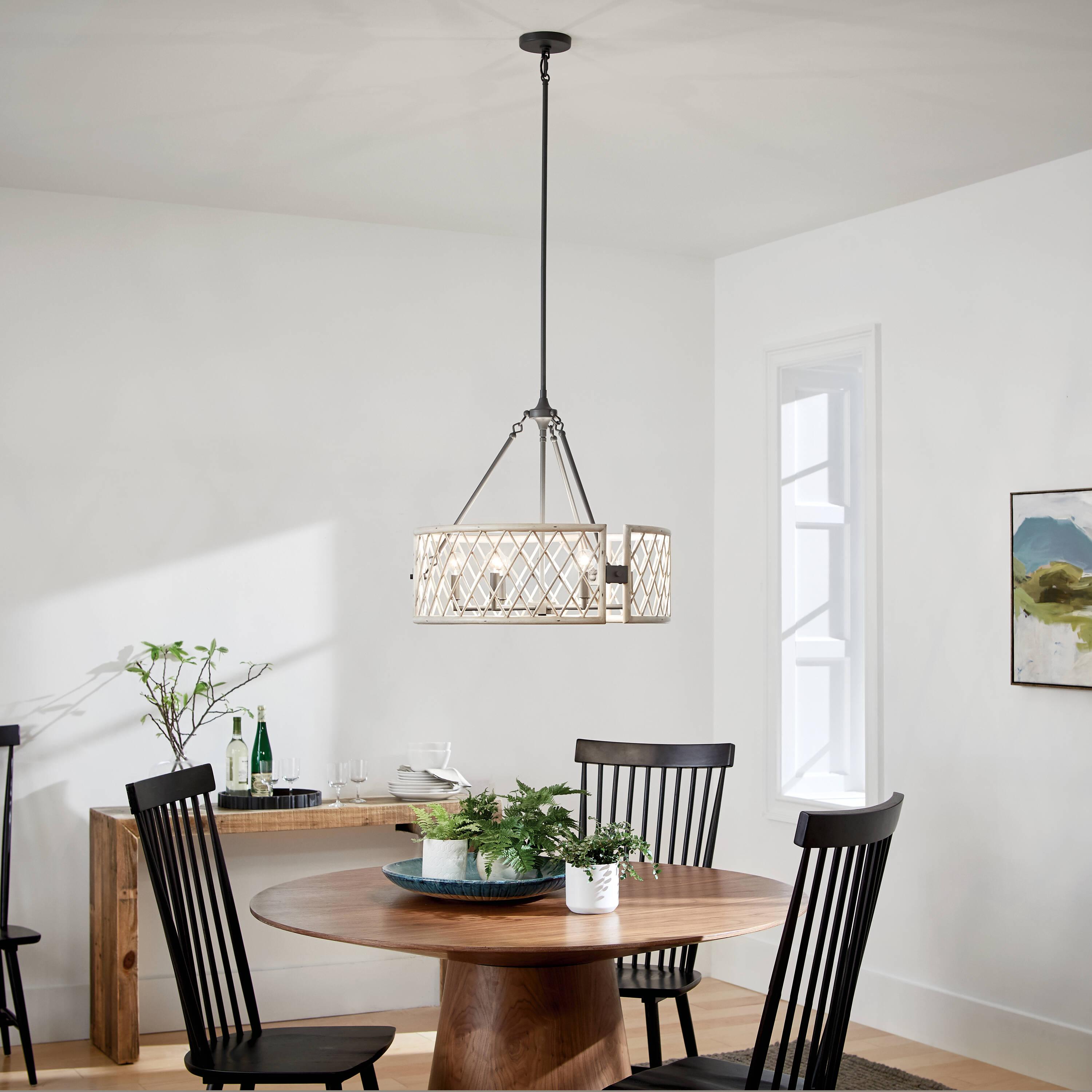 Kichler Lighting - Six Light Chandelier - Chandelier Round Pendant - Rustic