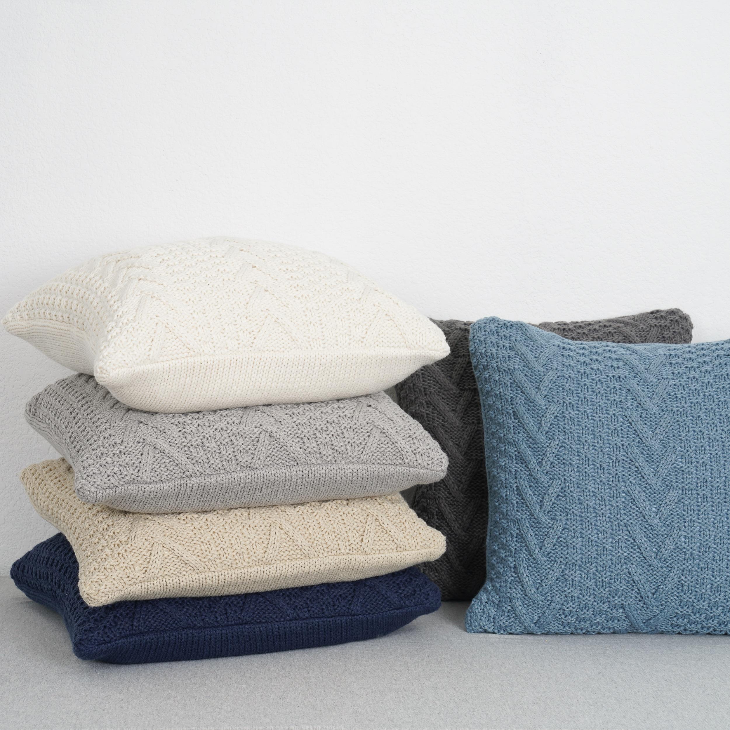 EverGrace Ratree Chunky Reversible Throw Pillow