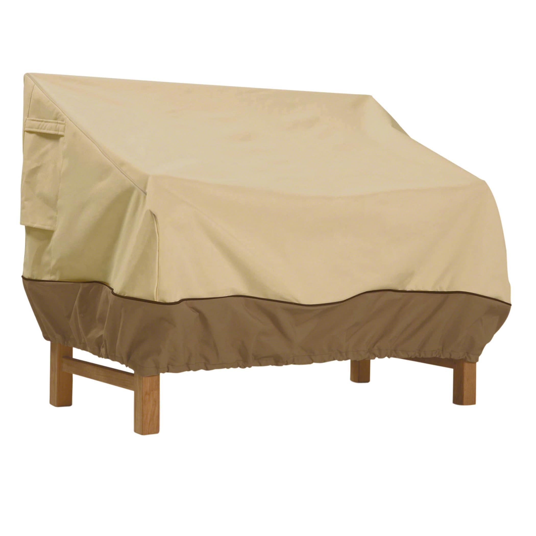 Classic Accessories Veranda™ Patio Bench Cover - Water Resistant Outdoor Furniture Cover, Small (70992)