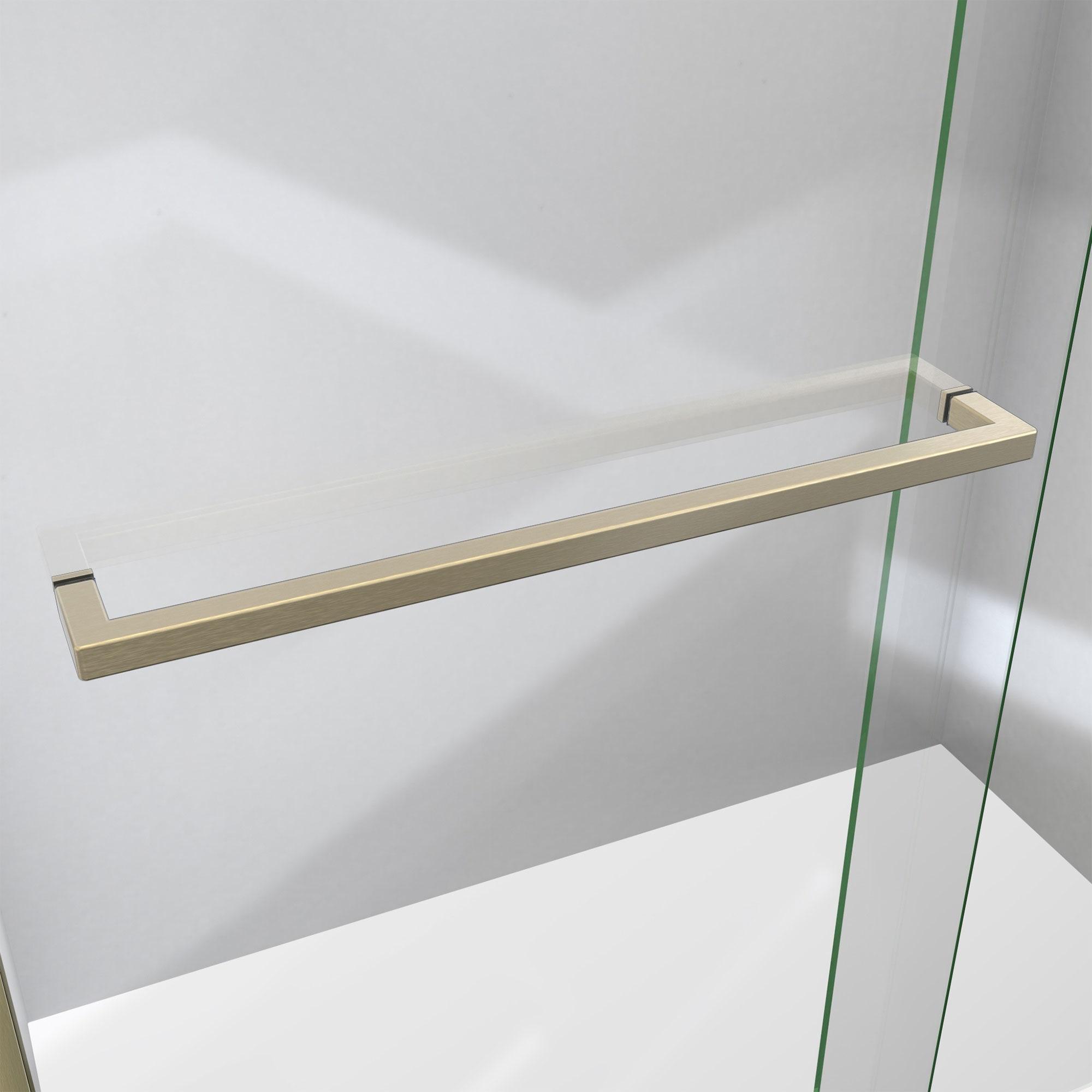 Sapphire-V 44cm W x 76cm H Frameless Tub Door with