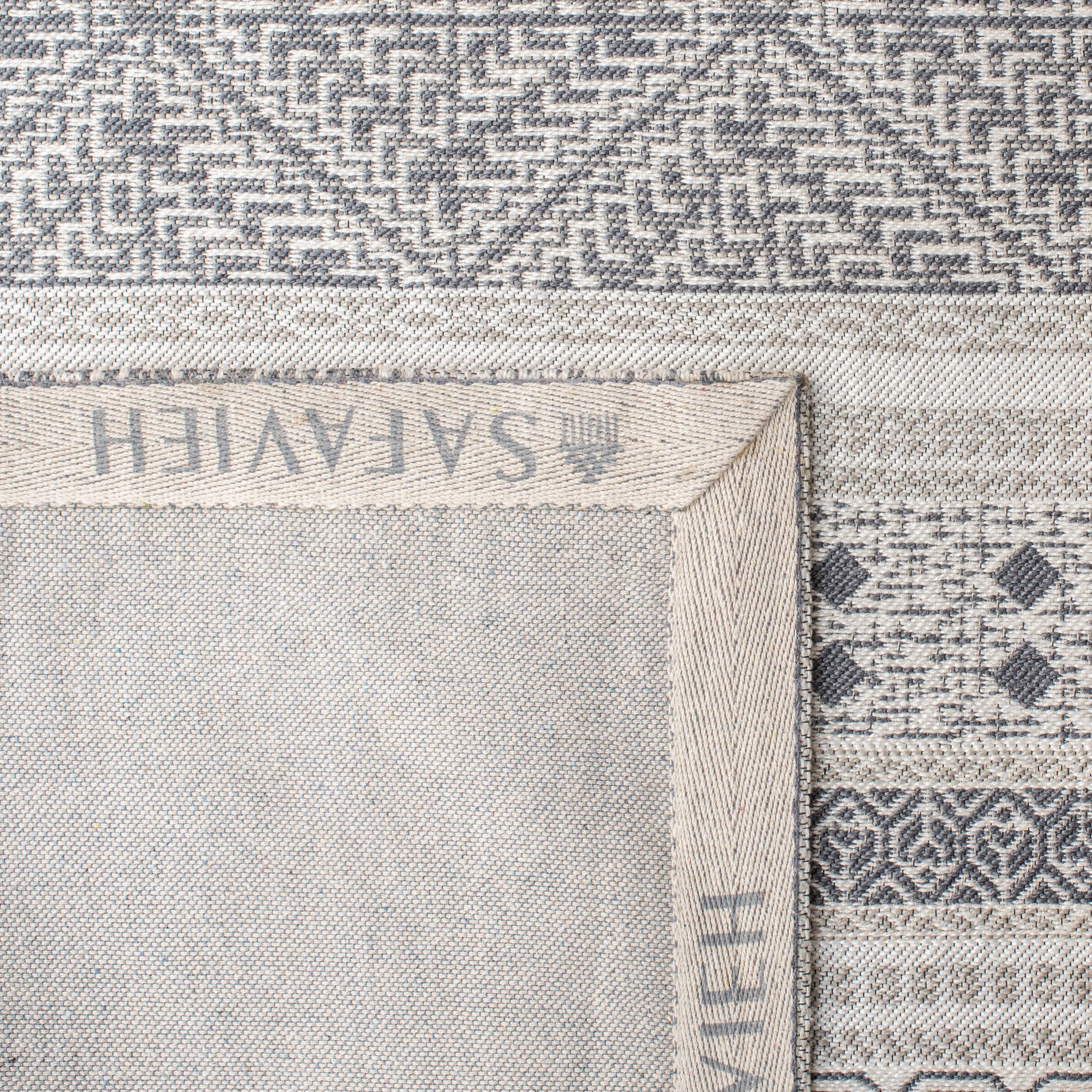 Classic Vintage CLV717 Hand Woven Area Rug - Grey - 6'x9' - Safavieh.