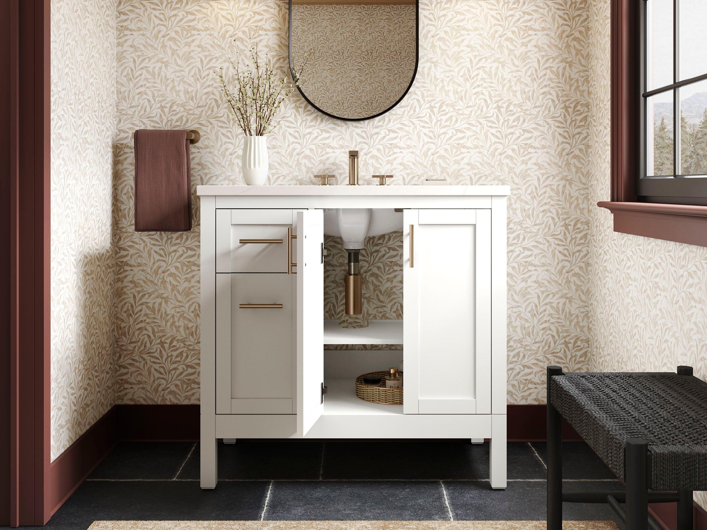 Hadron 37" Single Bathroom Vanity Set
