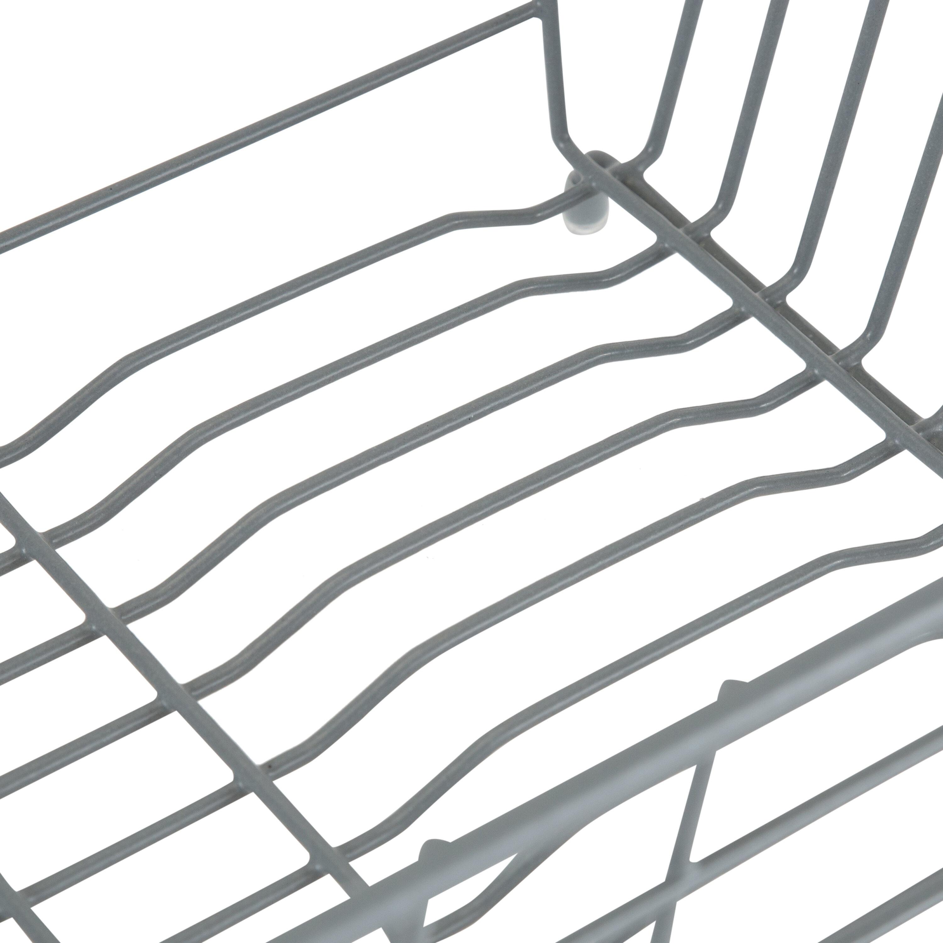 Kitchen Details Over the Sink Dish Rack, 19.92" x 7.99" x 5.12", Grey