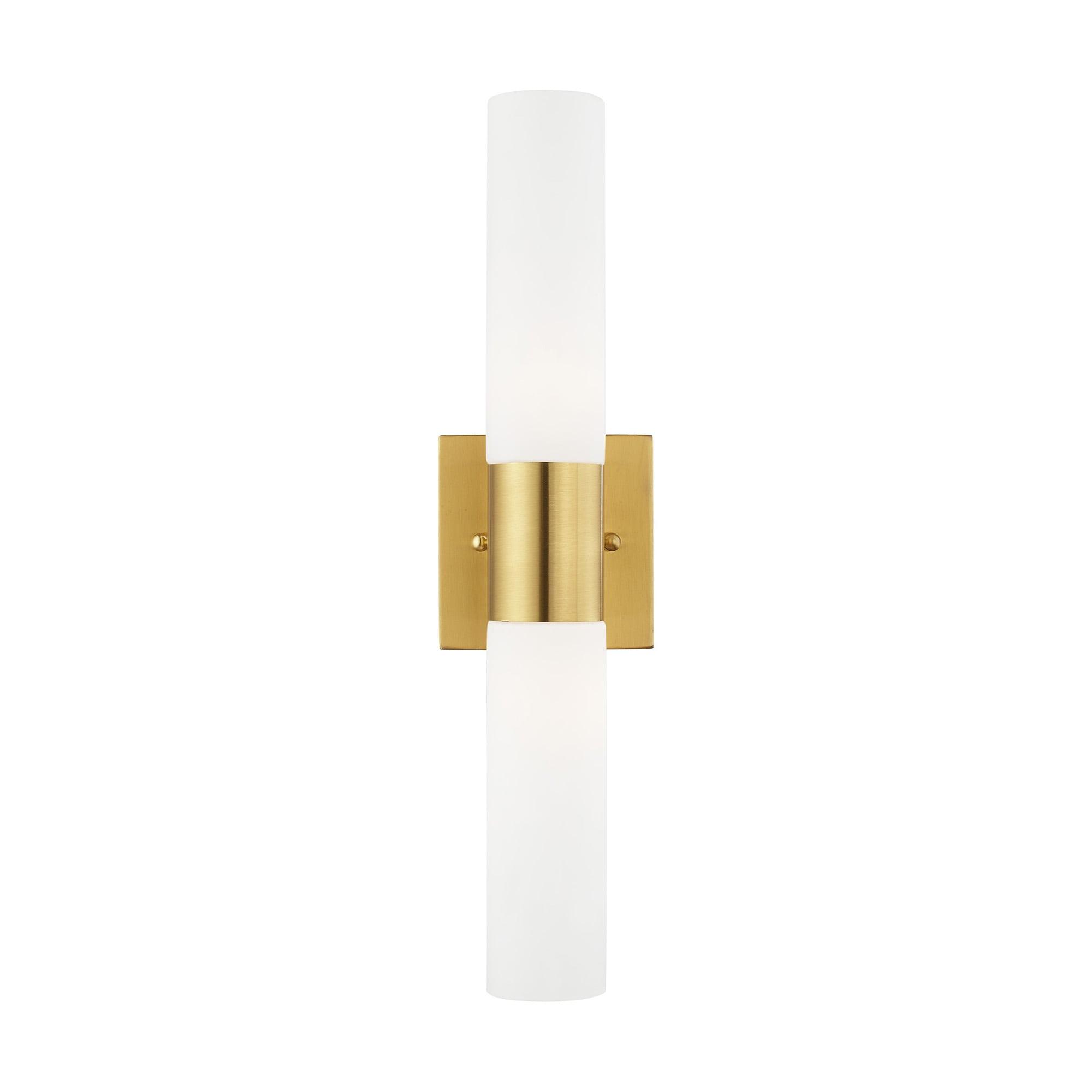 Livex Lighting Aero 2 - Light Vanity in  Satin Brass