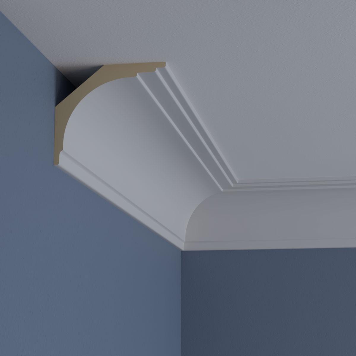 Bradford Traditional Smooth Crown Moulding