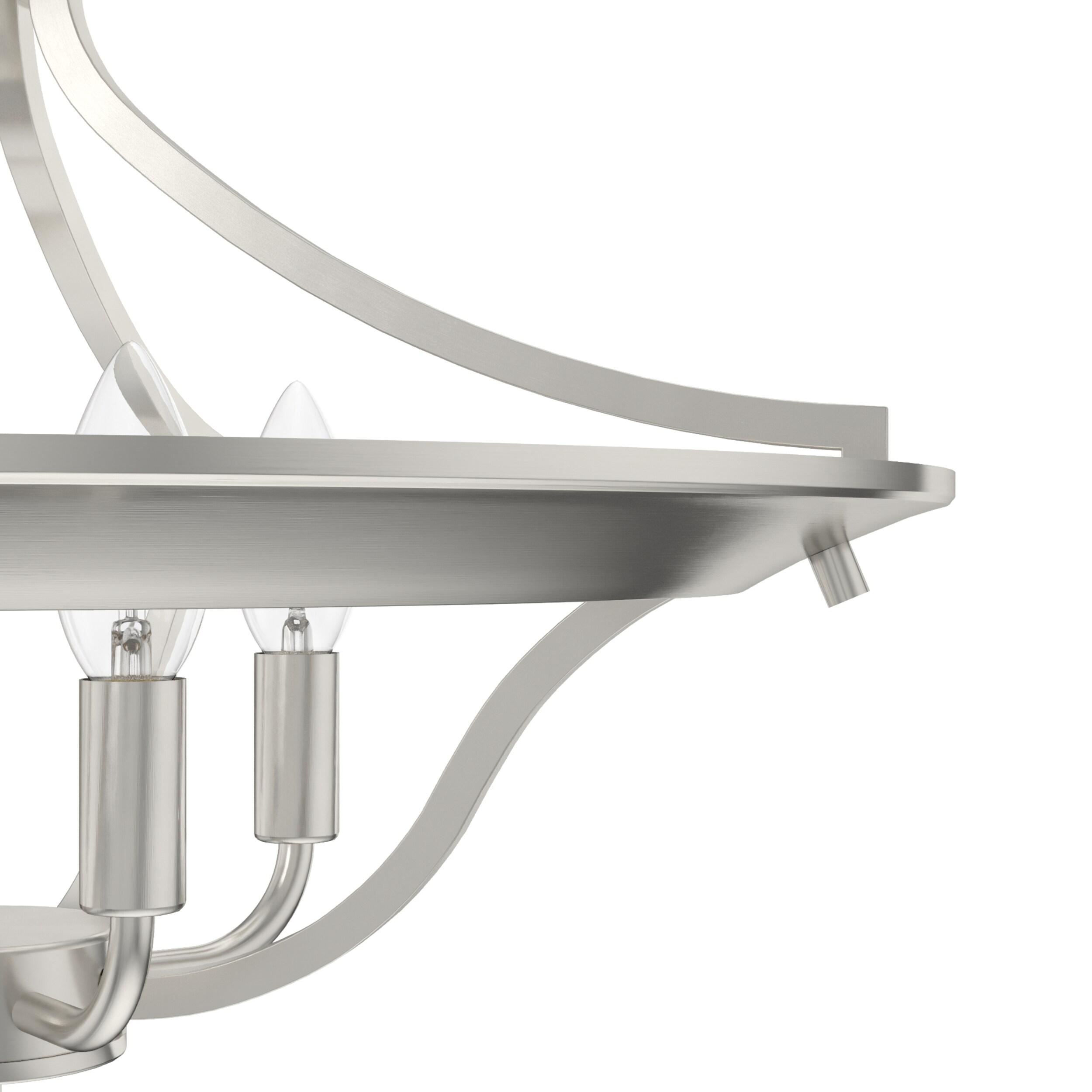 Hunter Fan Perch Point 4 Light Semi Flush Mount