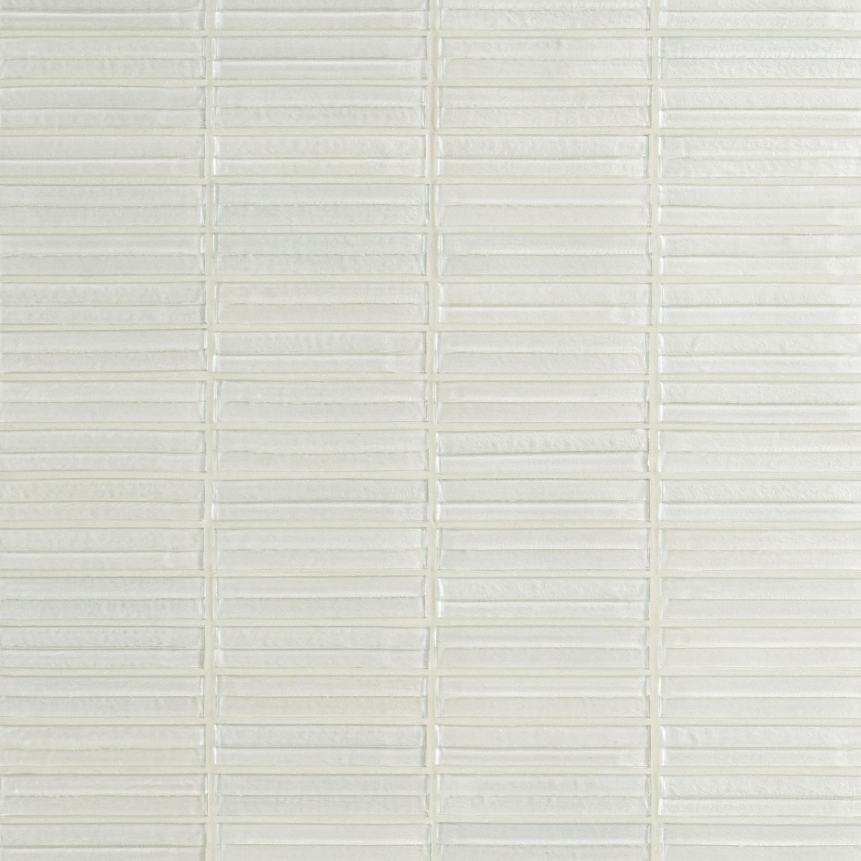 Tara Stacked 11.61" x 11.73" Molten Glass Mosaic Wall Tile (0.95 Sq. Ft. / Sheet)