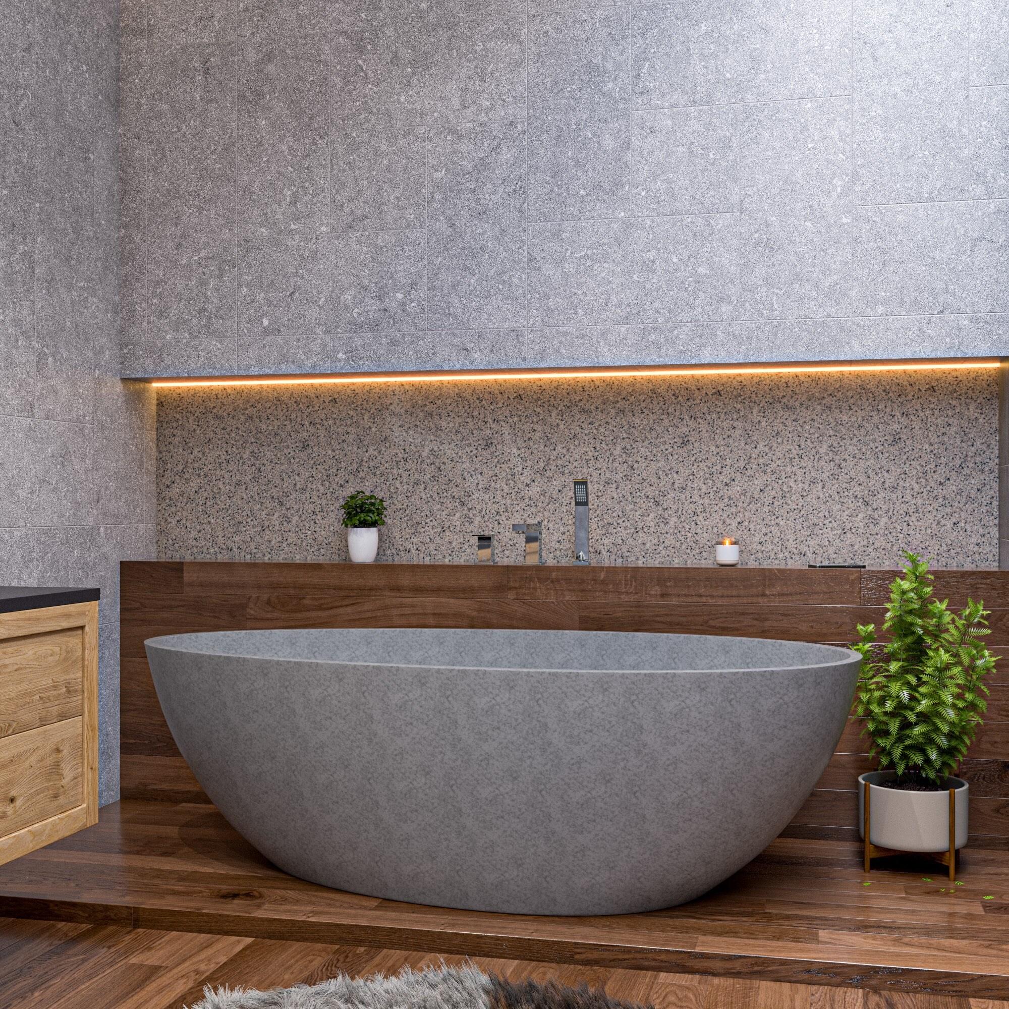1 Handle Deck Roman Tub Faucet with Diverter