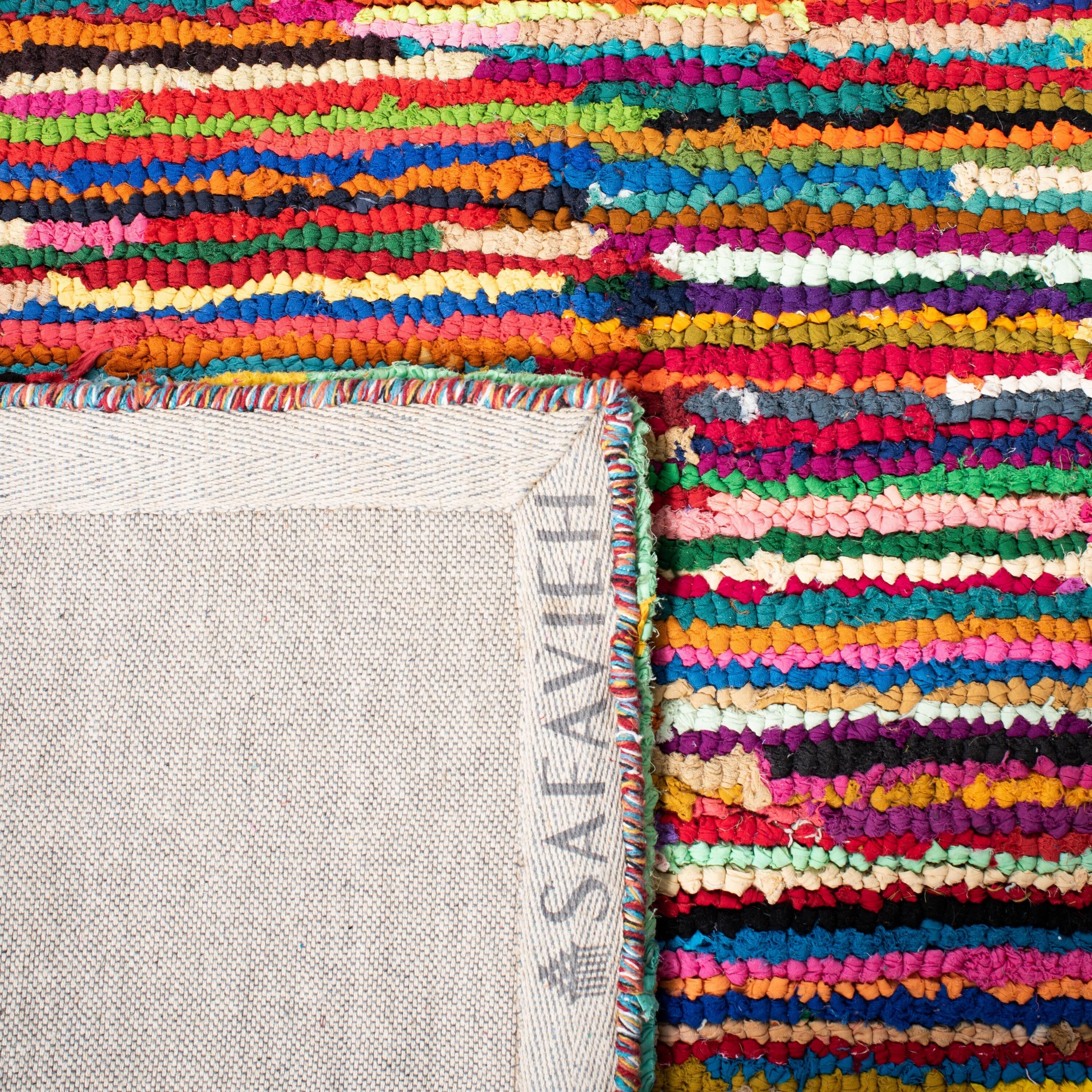 Nantucket NAN142 Hand Tufted Indoor Accent Rug - Pink/Multi - 2'x3' - Safavieh.