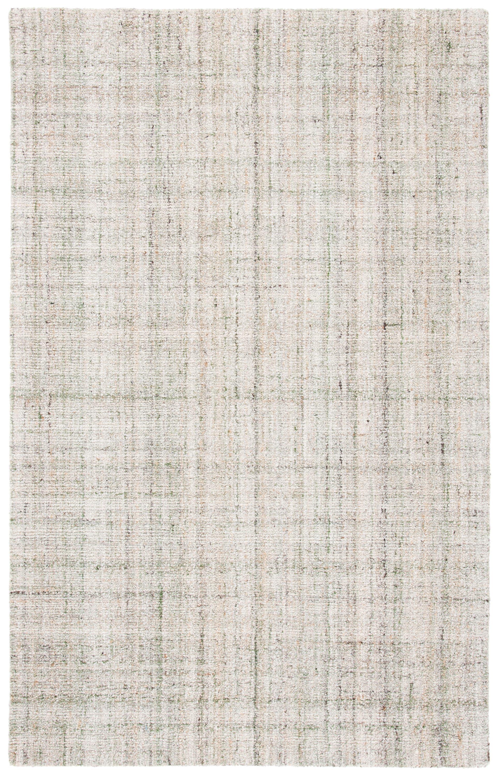 Abstract ABT143 Handmade Indoor Area Rug - Green/Sage - 6'x9' - Safavieh