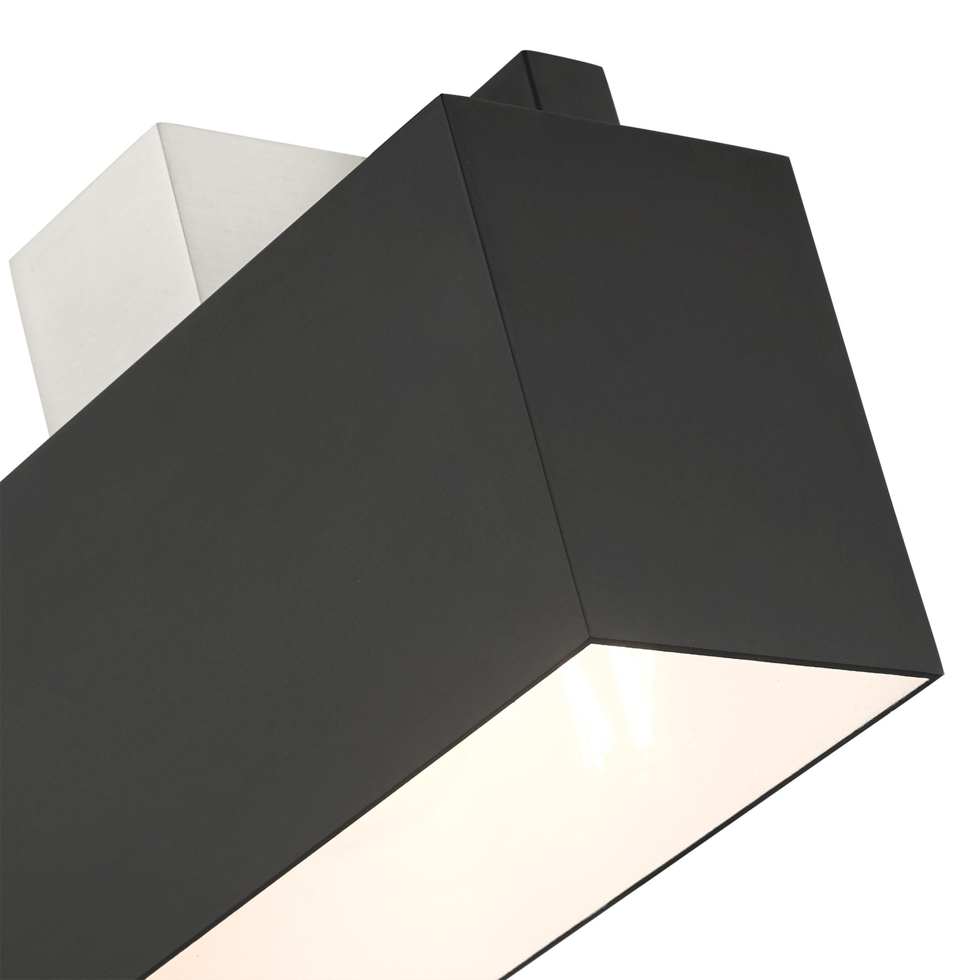 Livex Lighting Lynx 1 - Light Wall Light in  Black
