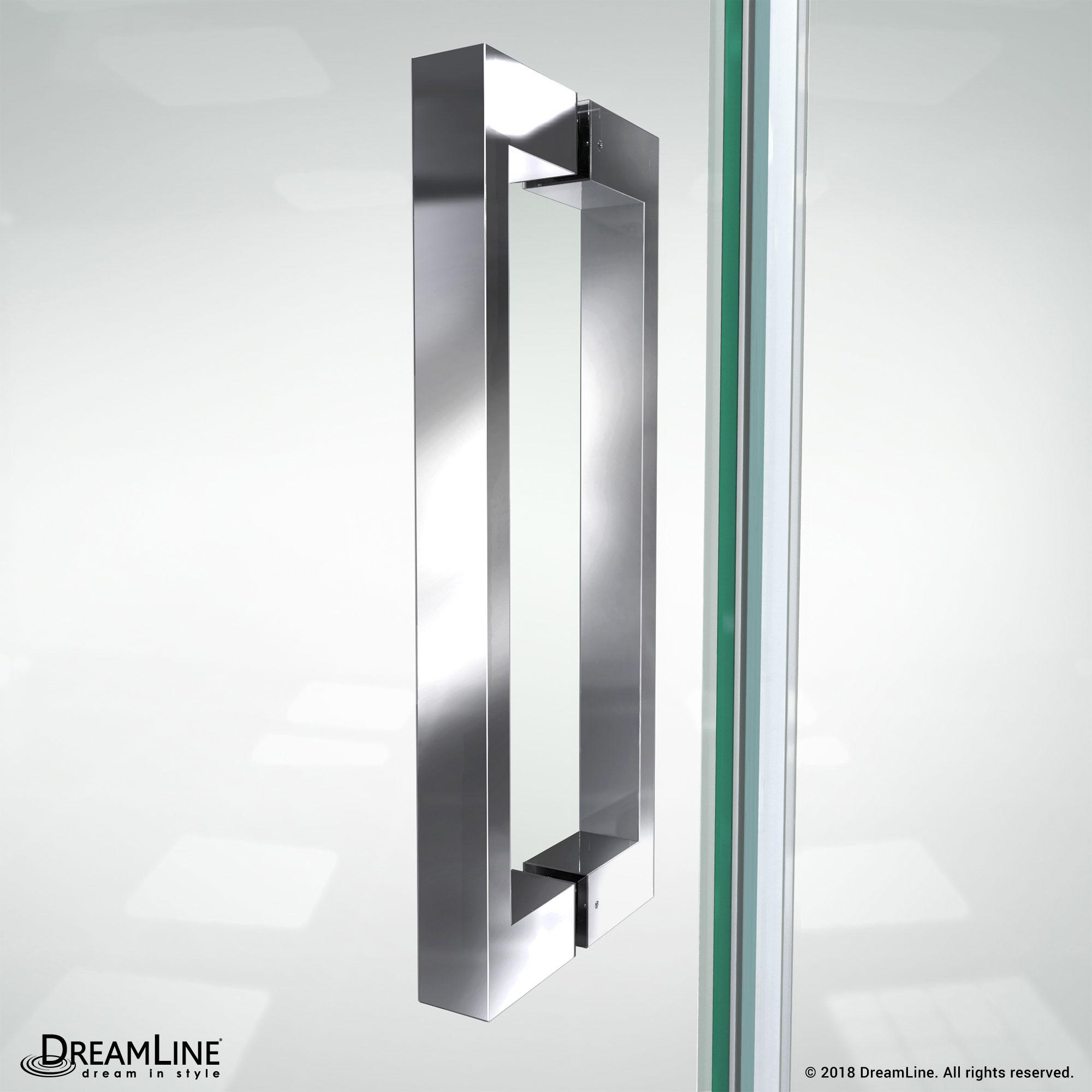 Elegance-LS 27" W x 72" H Pivot Frameless Shower Door with ClearMax™ Technology